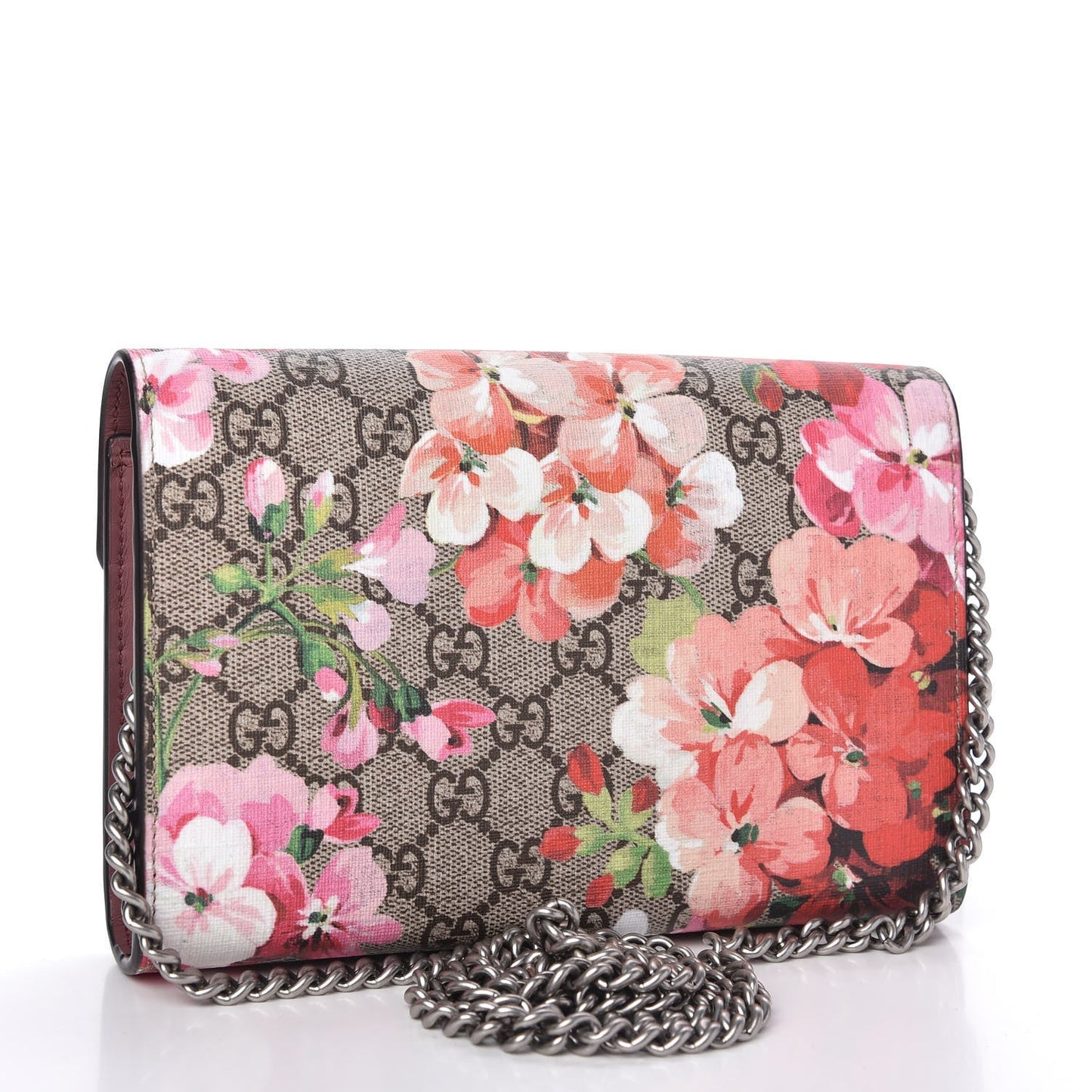 Gucci GG SUPREME DIONYSUS BLOOMS Mini Chain Travel Bag