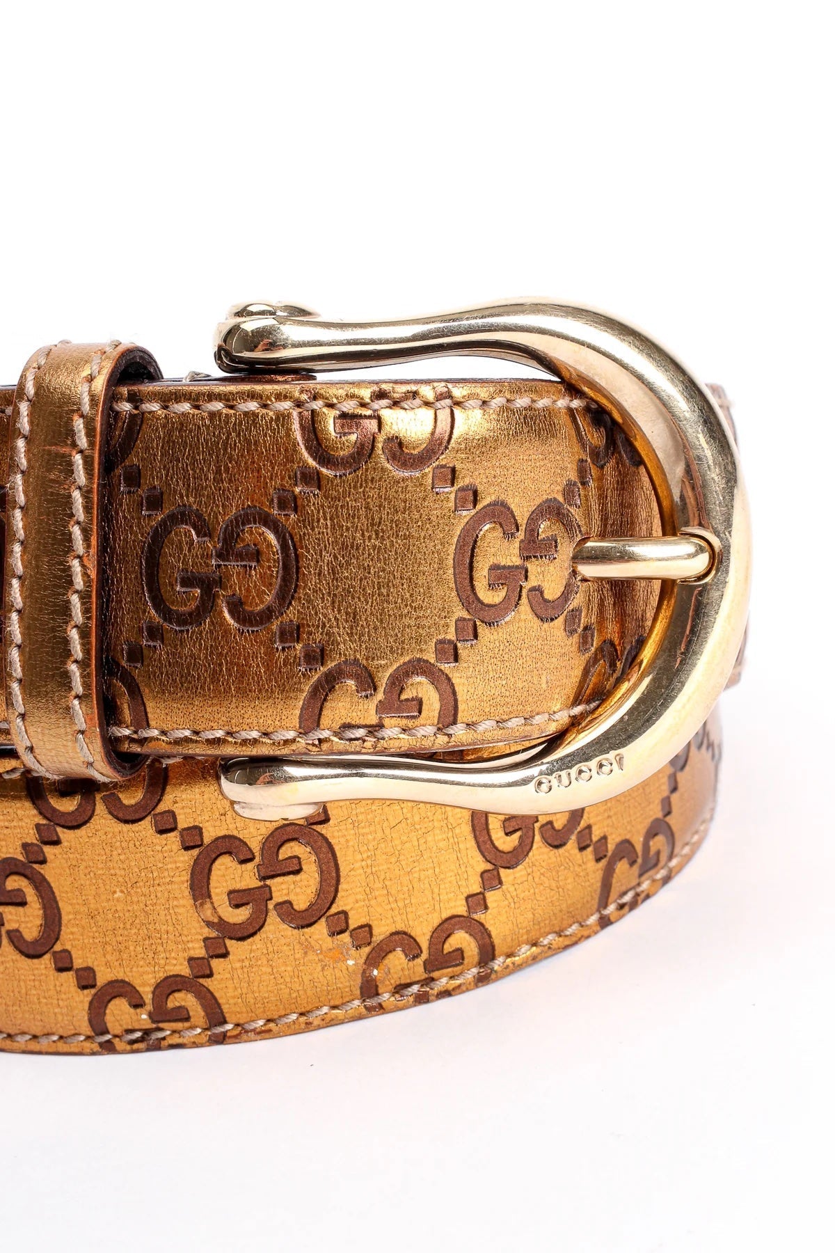 Gucci Monogram Belt