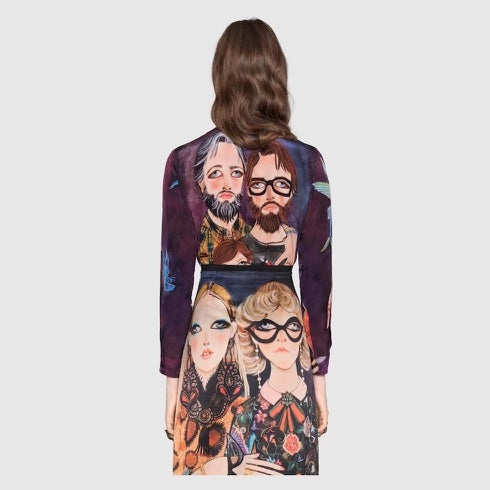 Gucci WORKER SILK Apparel