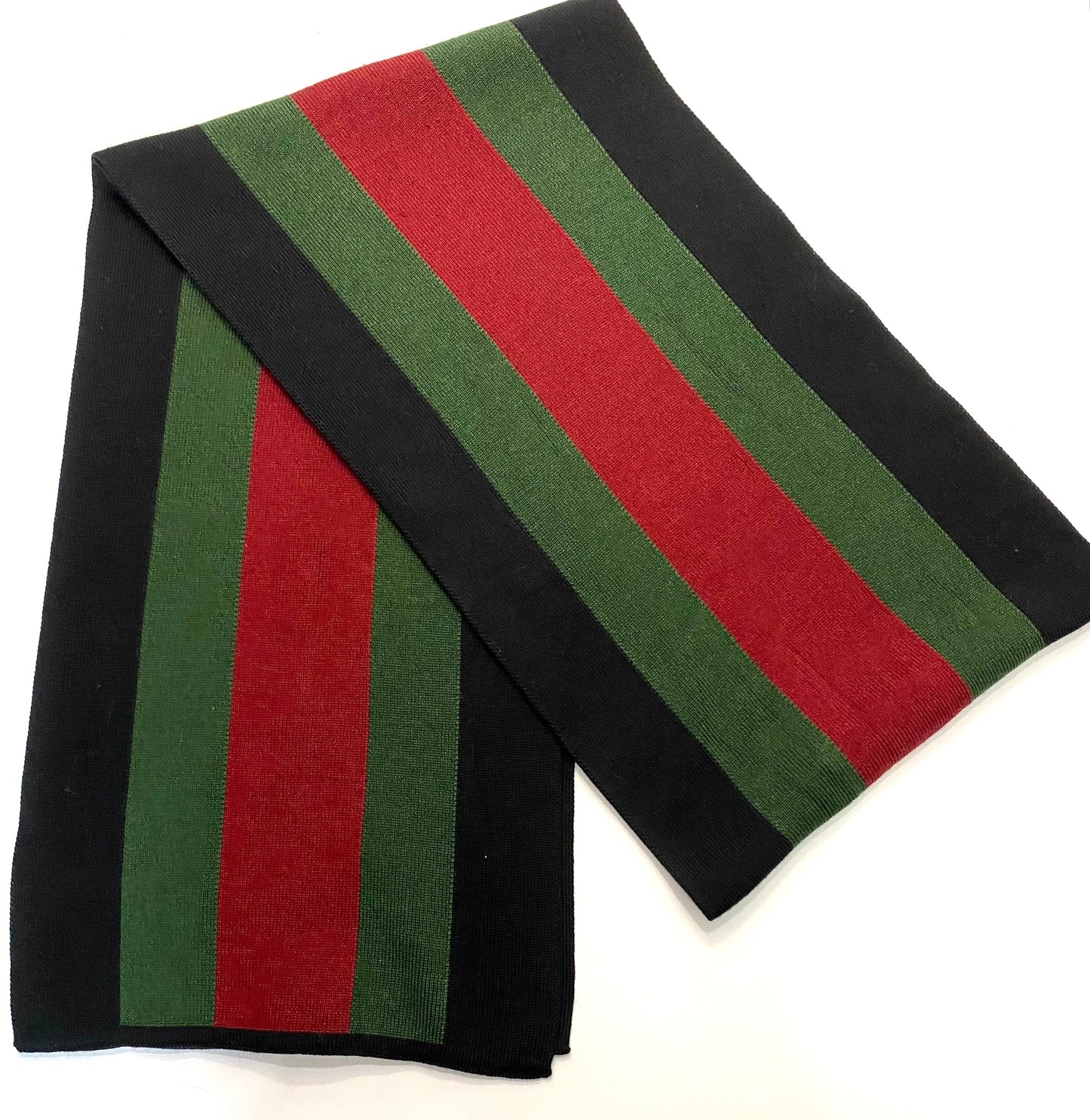 Gucci SILK WEB KNIT SCARF Wool Apparel