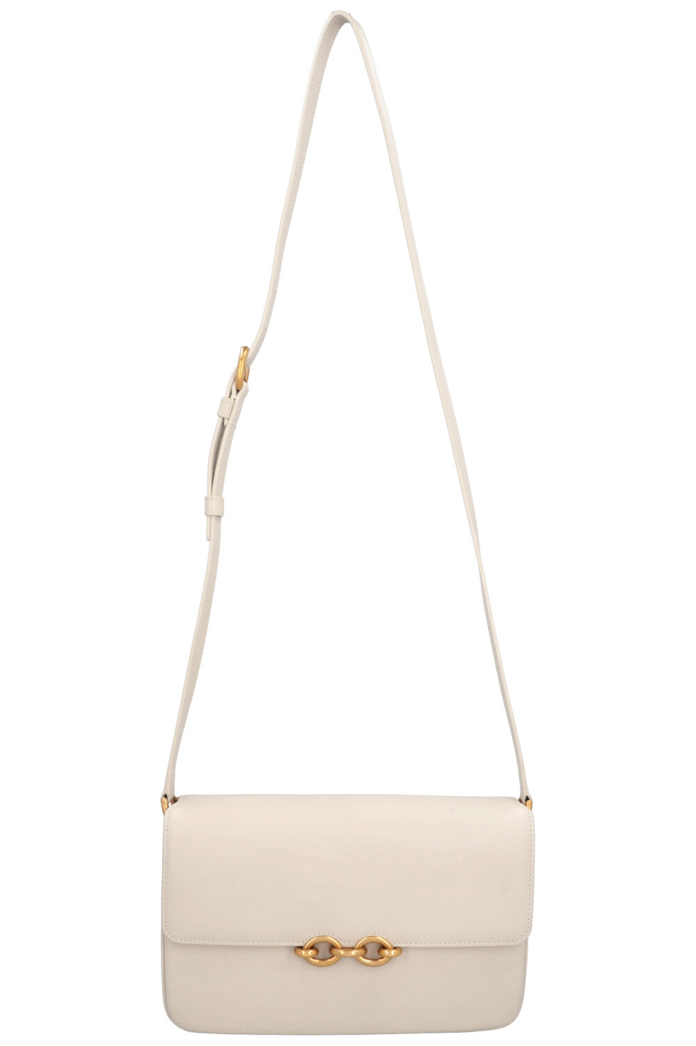 YSL Saint Laurent Le Maillon Bag White Handbag