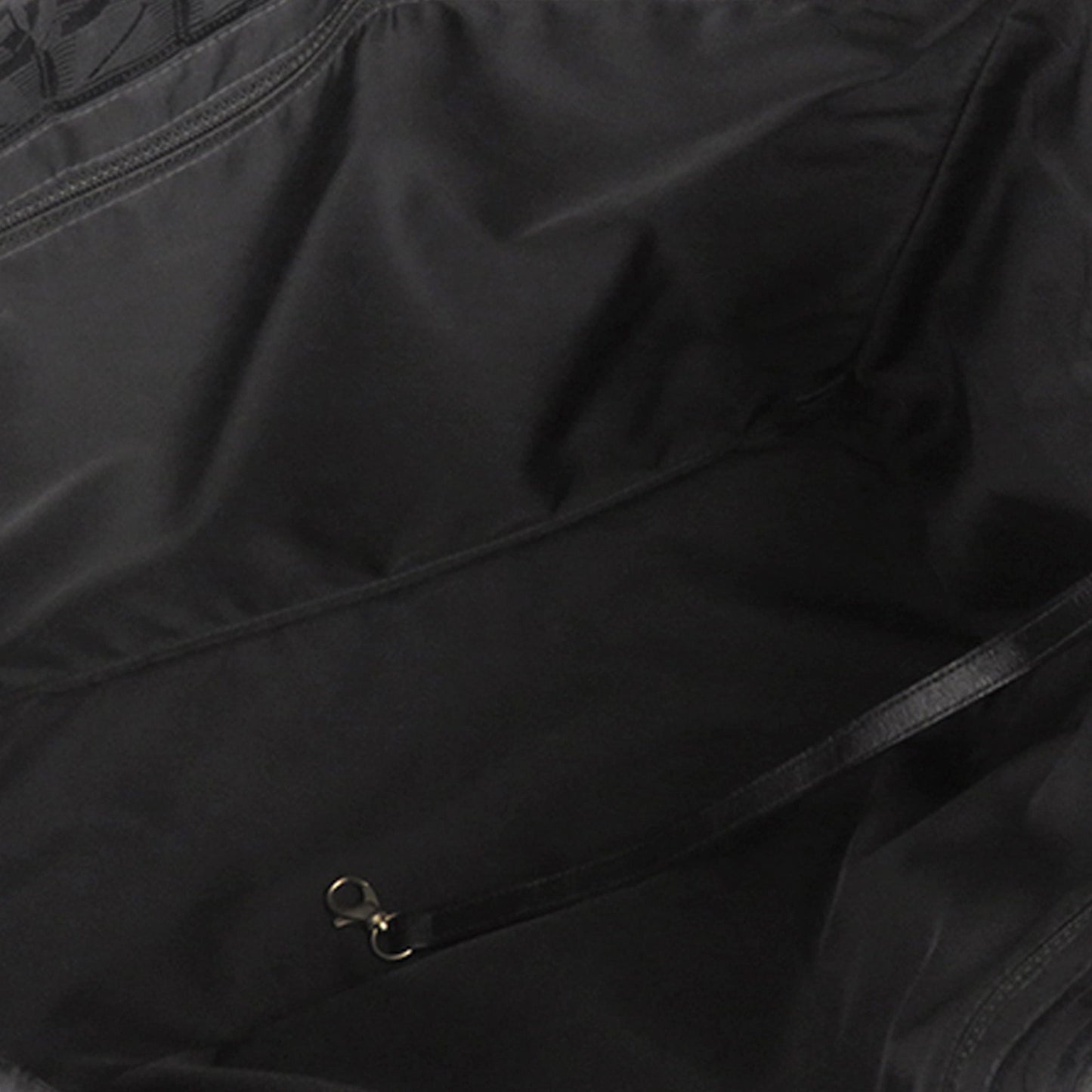 Chanel New Travel Line Tote Bag Nylon Black