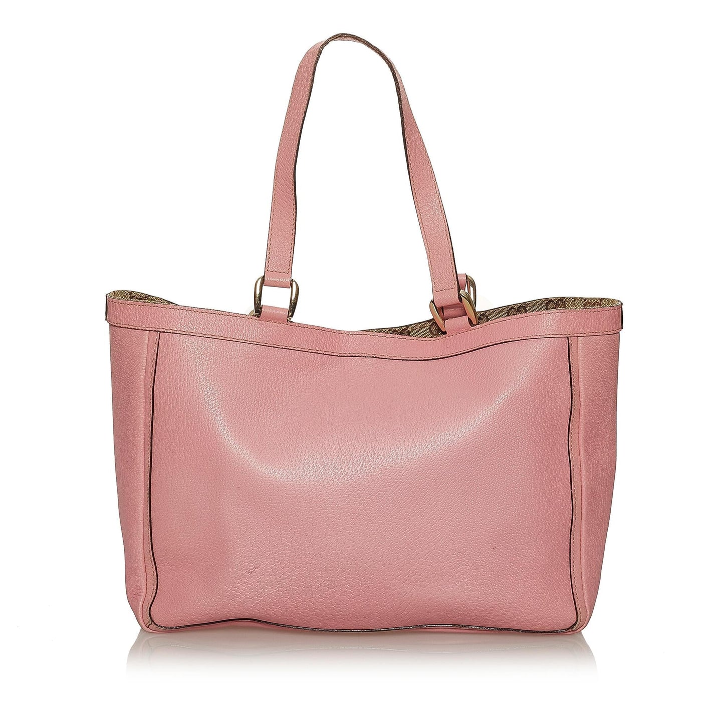 Gucci Abbey Iris SHG Leather Calf Pink Tote Bag