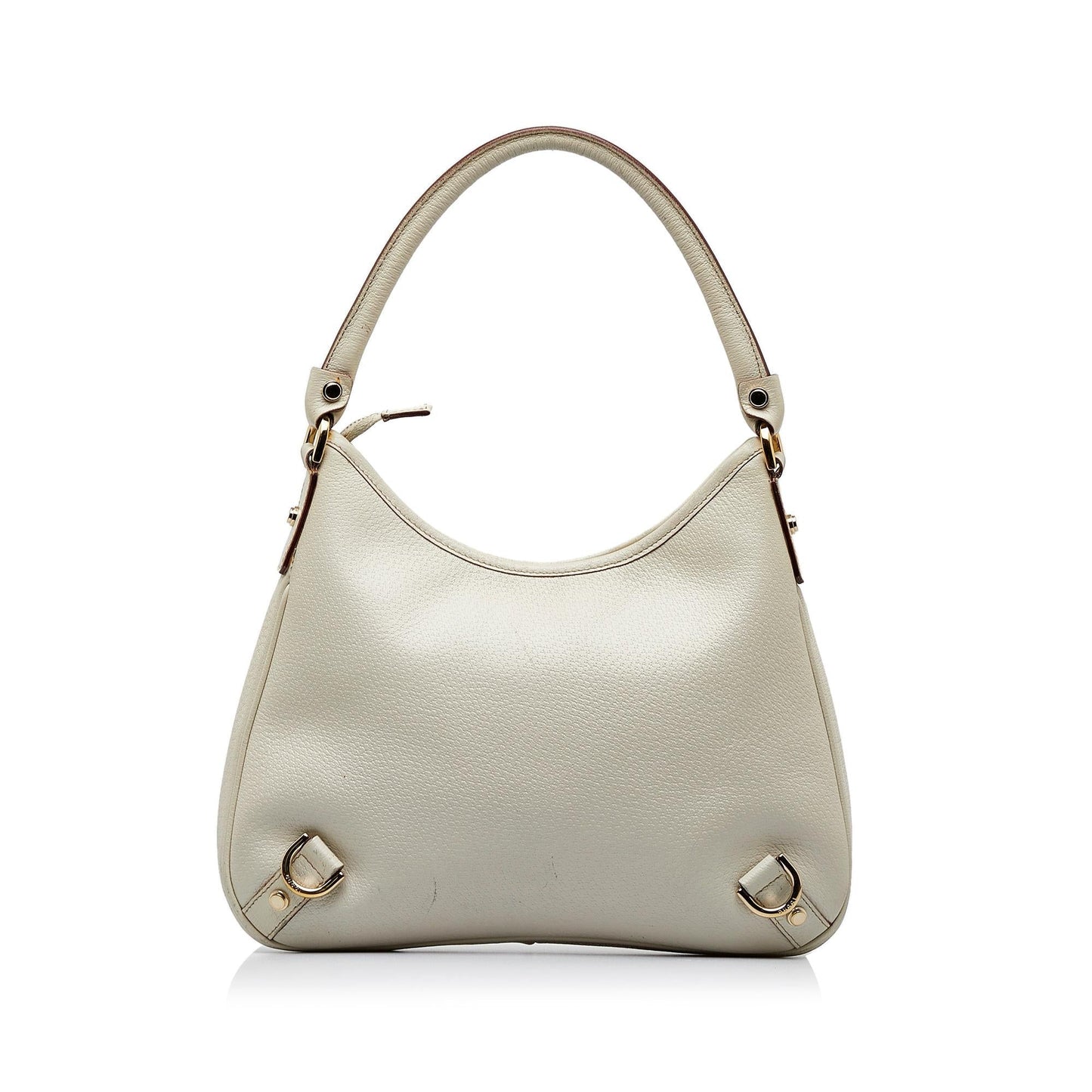 Gucci Abbey SHG-S51W9z Calf White Shoulder Bag