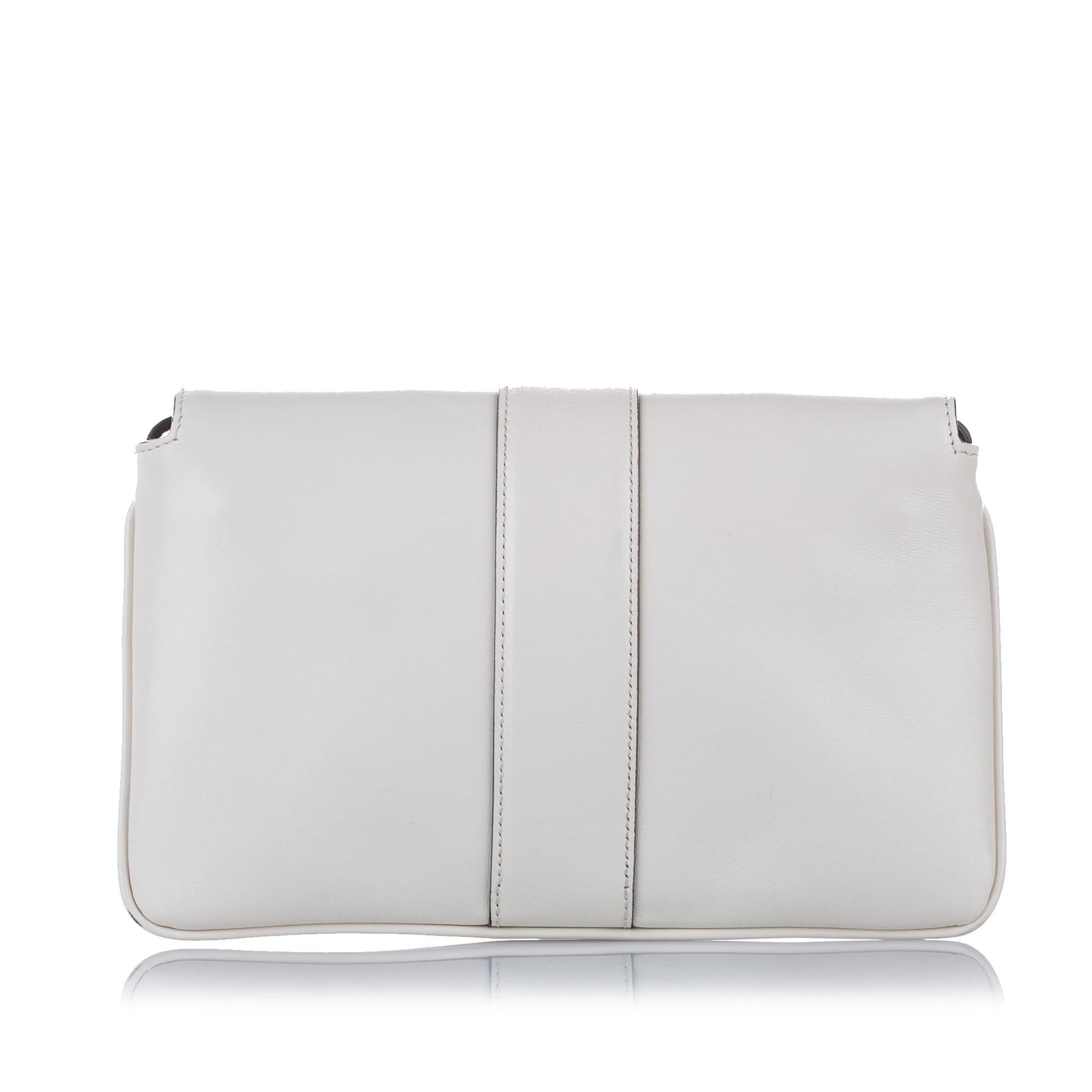 Gucci Arli SHG Leather Calf White Crossbody Bag