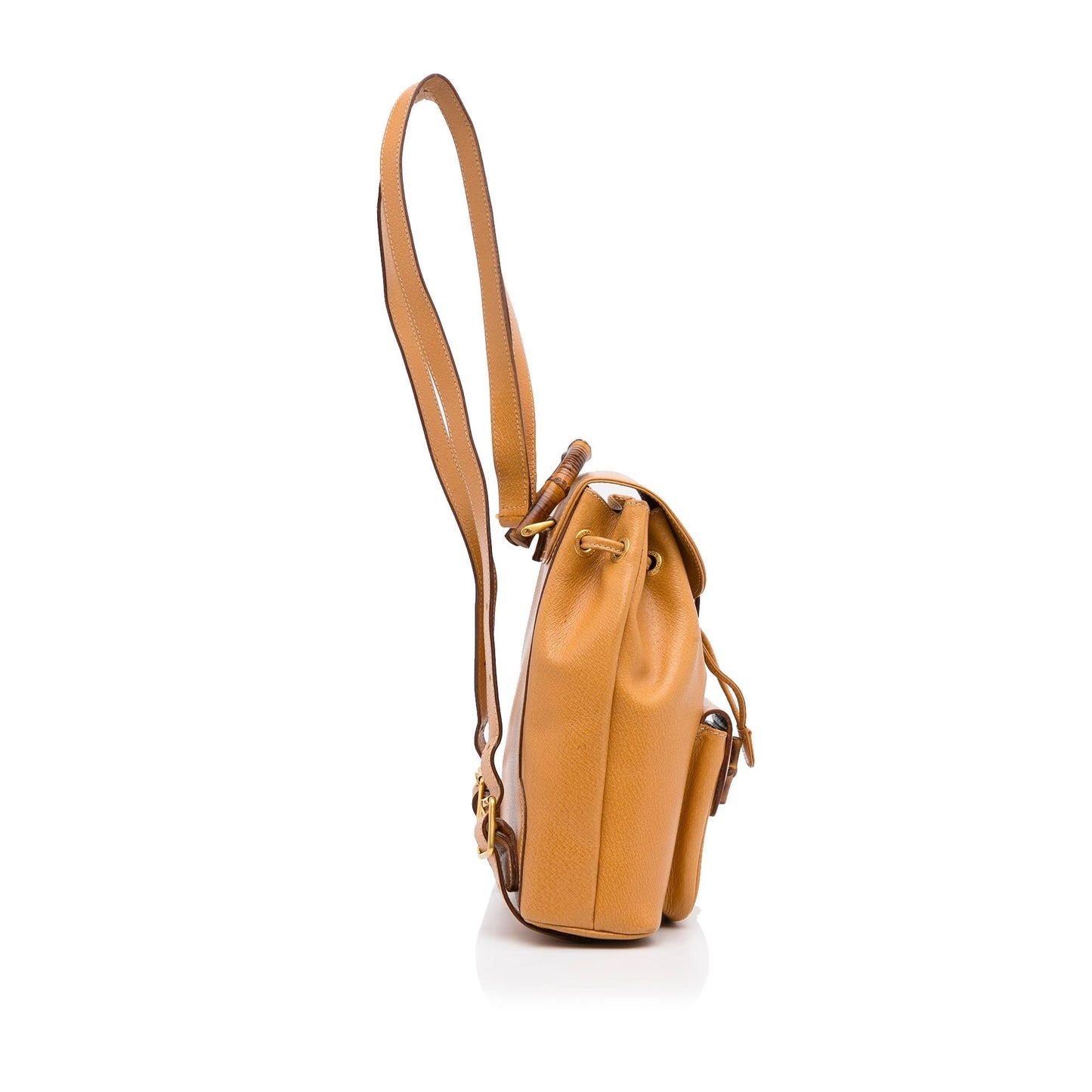 Gucci Bamboo Backpack SHG-rO7cvV Calf Brown
