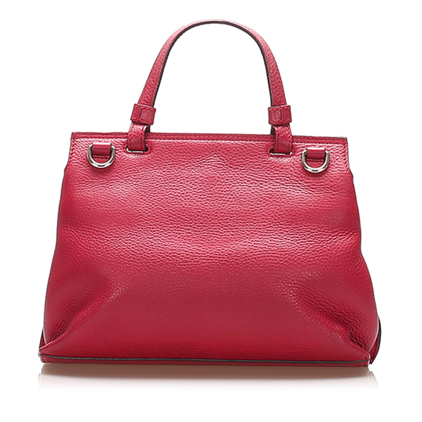 Gucci Bamboo Daily SHG Leather Calf Pink Satchel Bag