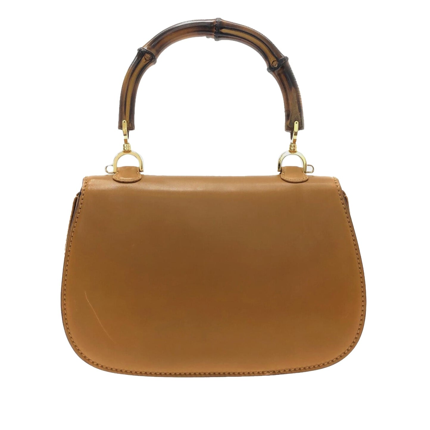 Gucci Bamboo Night SHG-LOzgmu Calf Brown Crossbody Bag