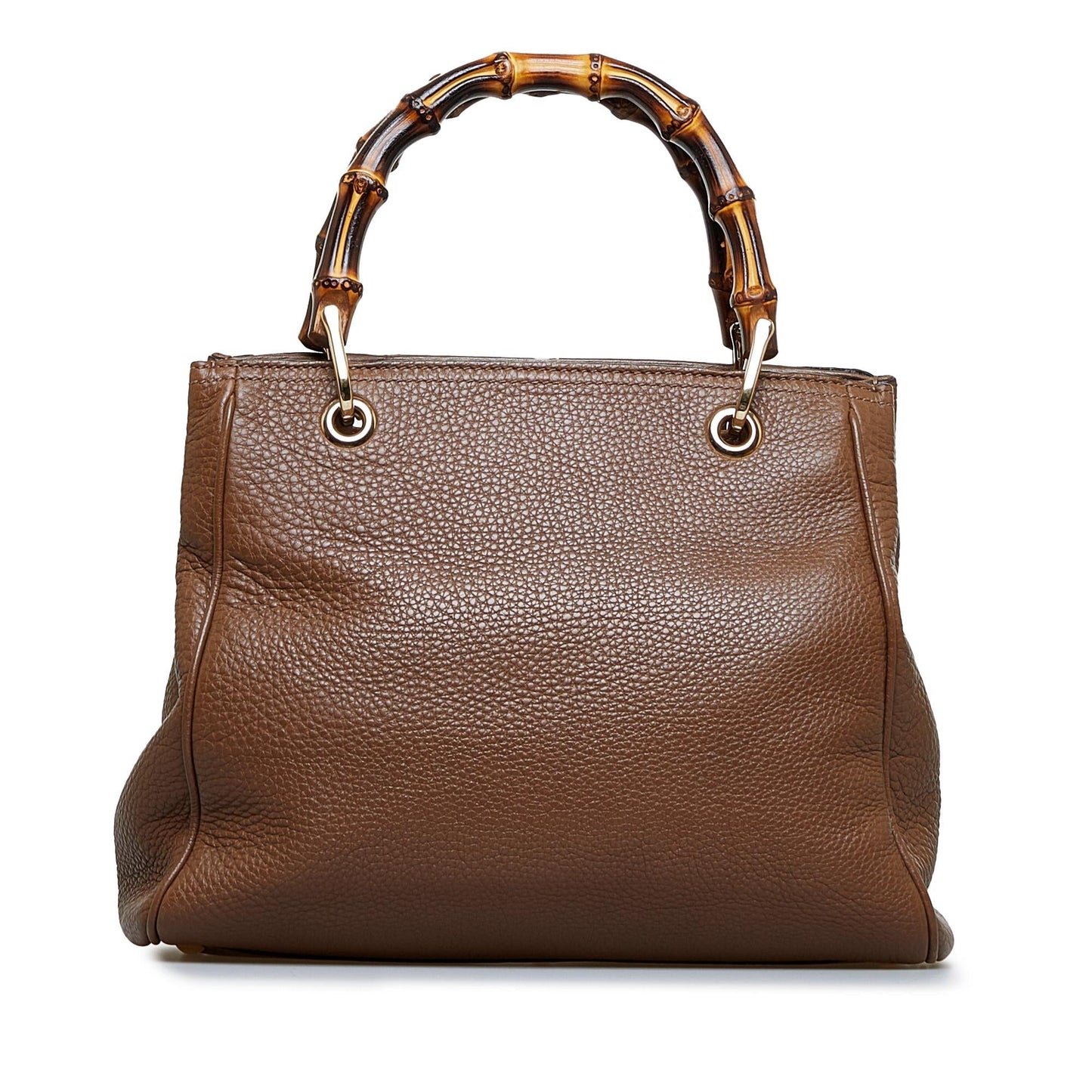 Gucci Bamboo Shopper SHG-7hJbRx Calf Brown Satchel Bag