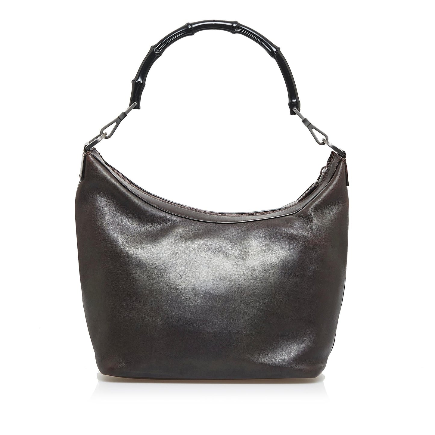 Gucci Bamboo SHG-EN3pZO Calf Brown Shoulder Bag