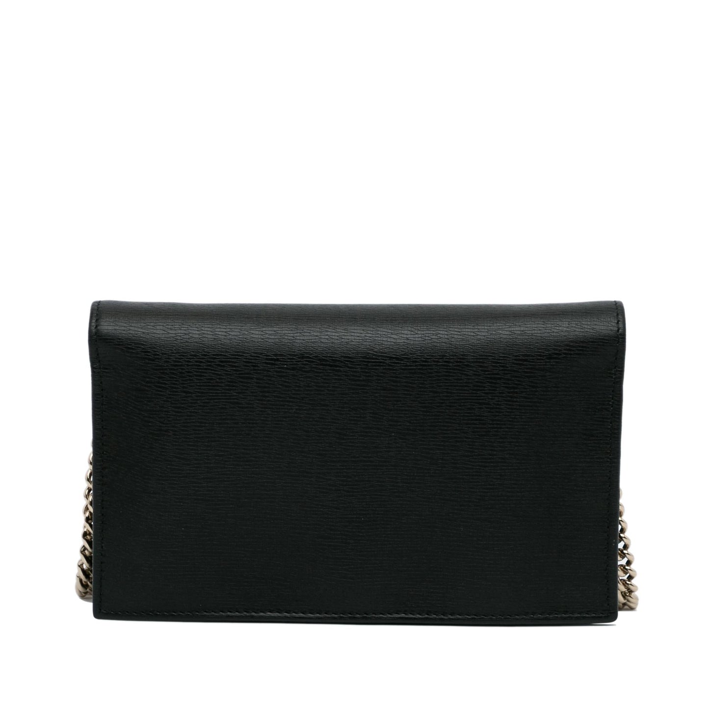 Gucci Betty Wallet on SHG-DYduCY Calf Black Chain Crossbody Bag