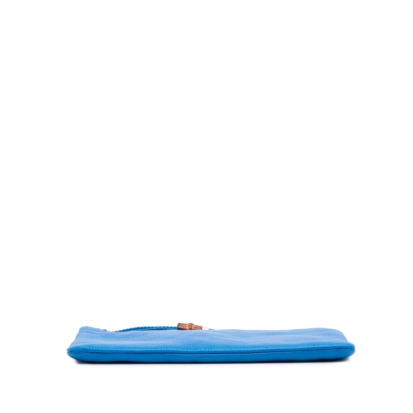Gucci Bamboo Tassel Calfskin Clutch Bag