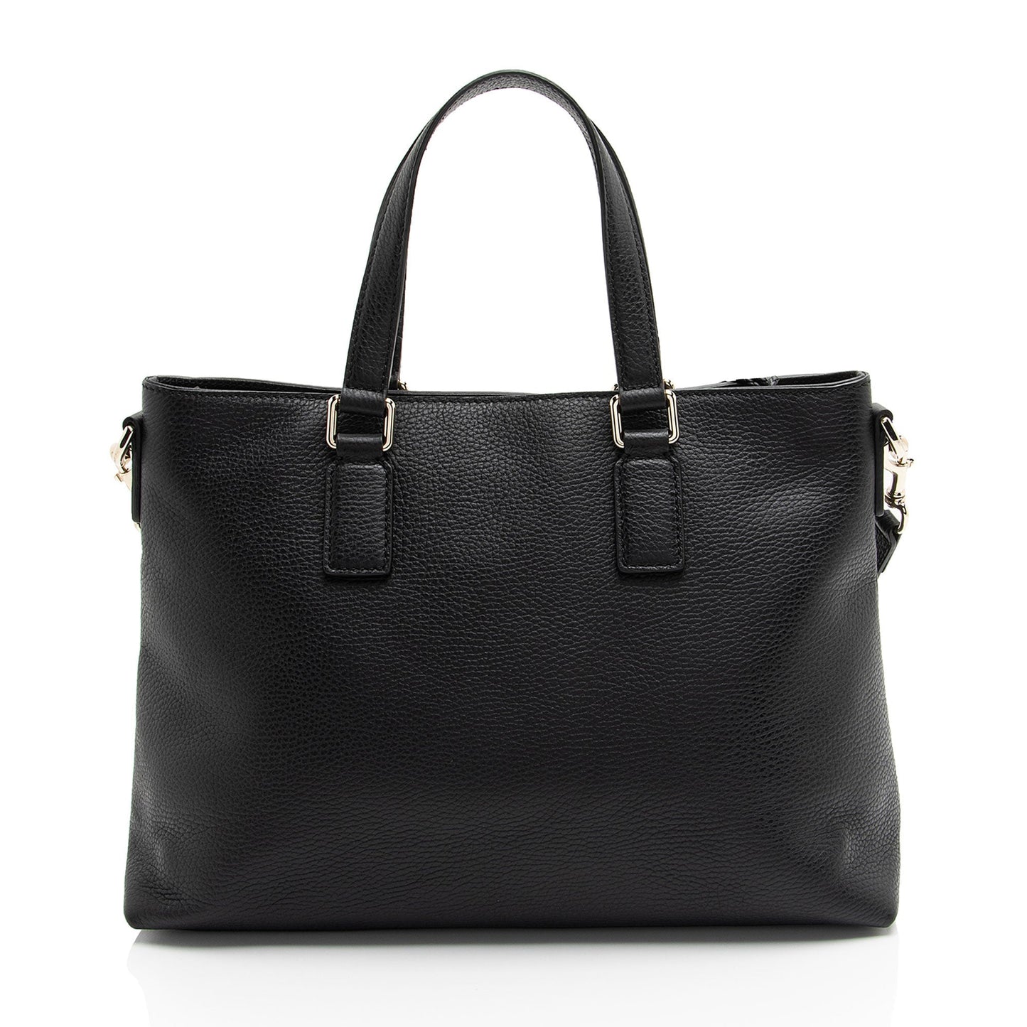 Gucci Bamboo Tassel SHF-gWsjHp Calfskin Black Tote Bag
