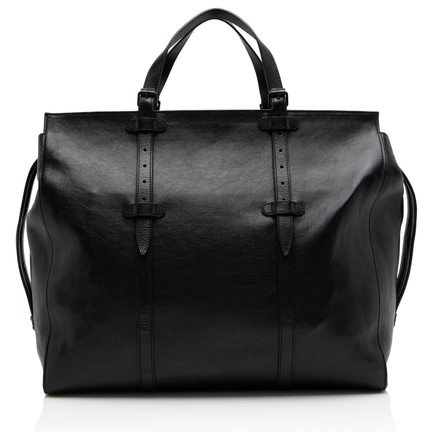 Gucci GG Marmont Monochrome SHF-sBw4Ey Calfskin Black Large Tote Bag