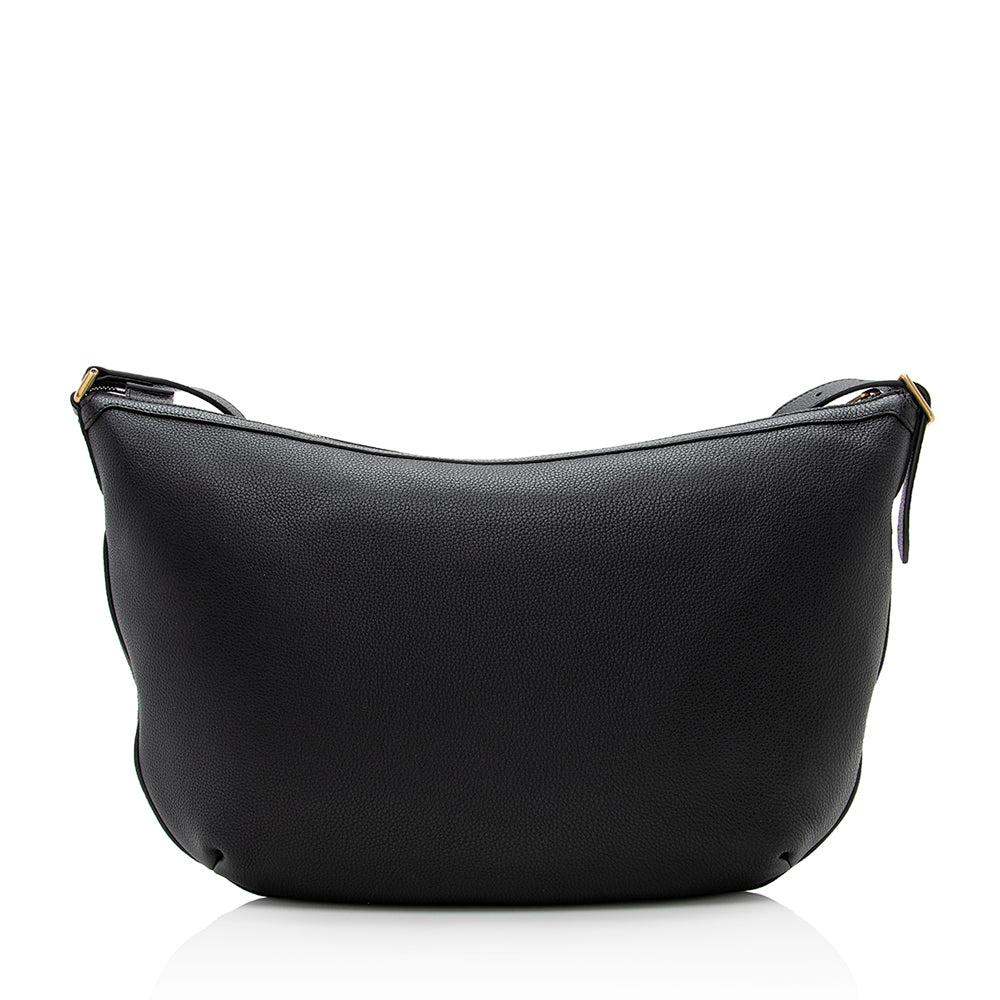 Gucci Half Moon SHF Calfskin Black Shoulder Bag