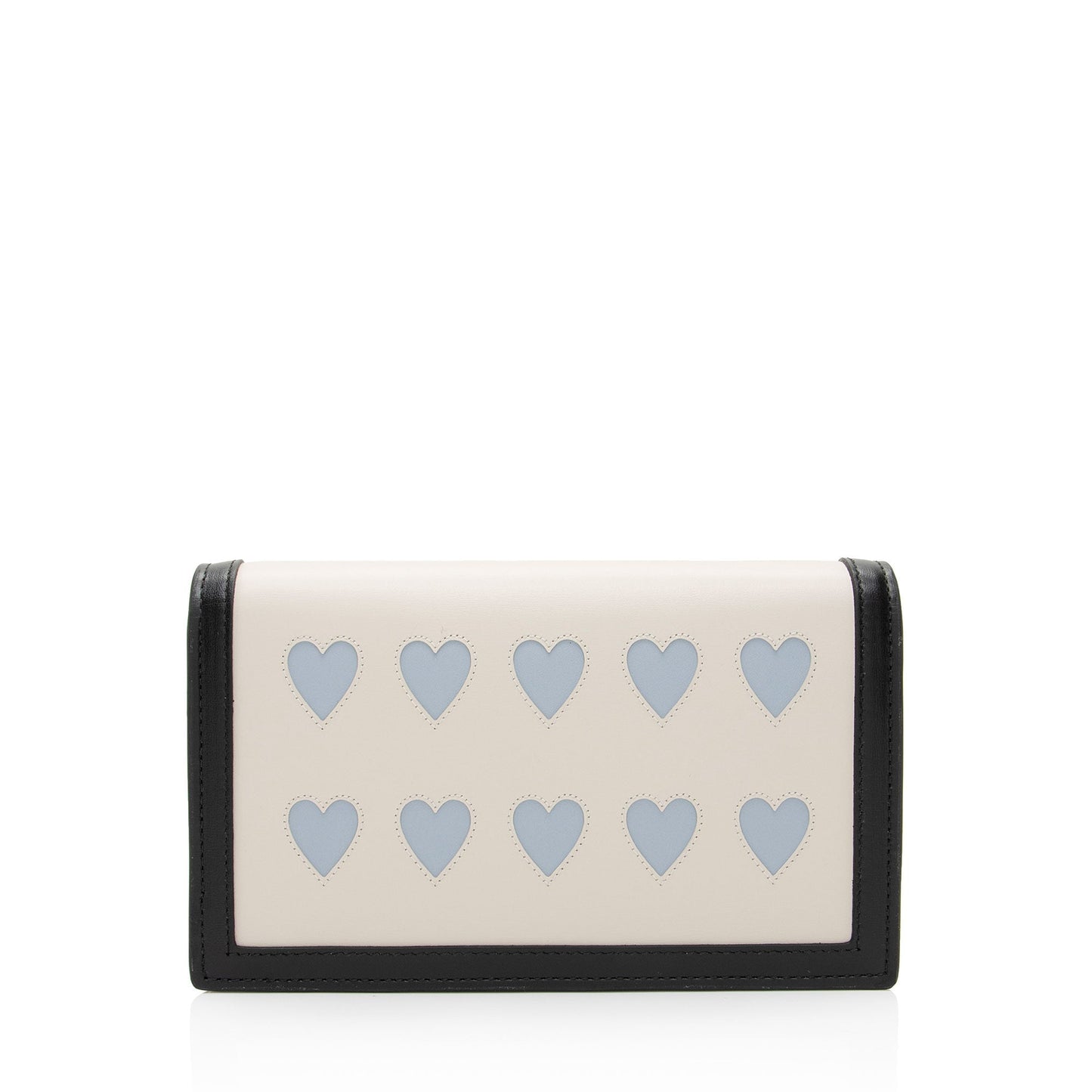 Gucci Lovelight Diana Chain SHF-3Xfv54 Calfskin Black White Blue Crossbody Bag