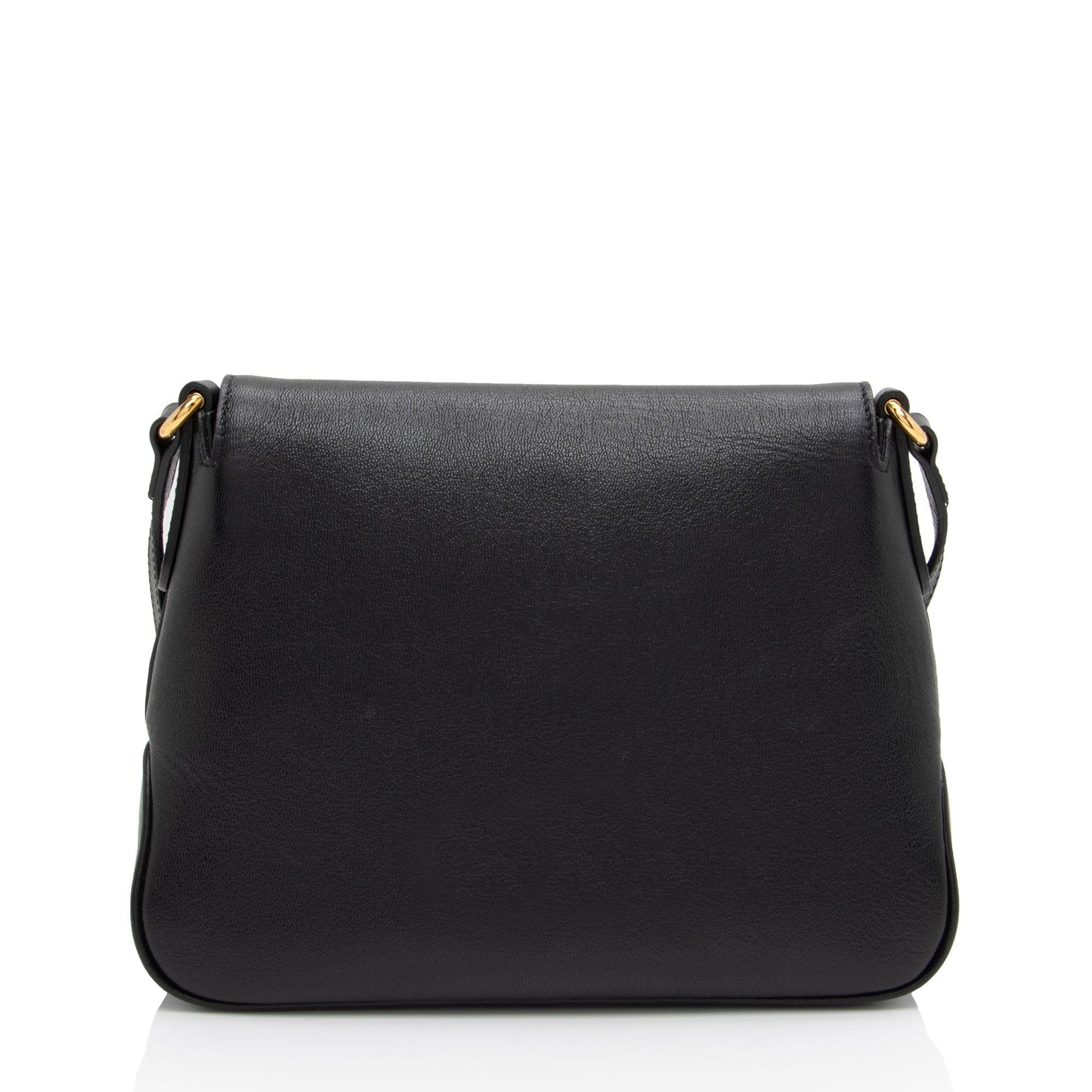 Gucci New Sakai Lux Dahlia SHF-Cq19DH Calfskin Black Small Crossbody Bag