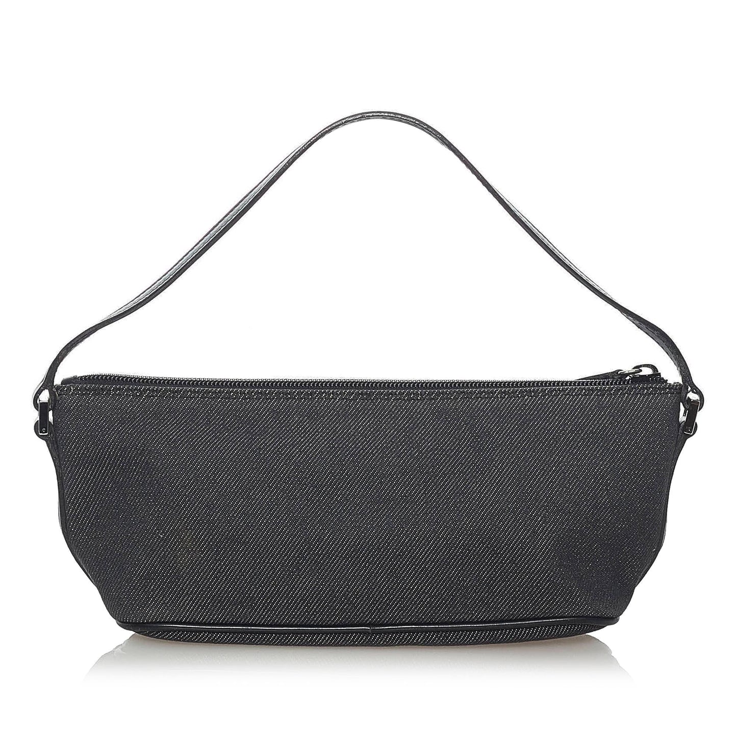 Gucci Boat Baguette SHG Canvas Black Handbag