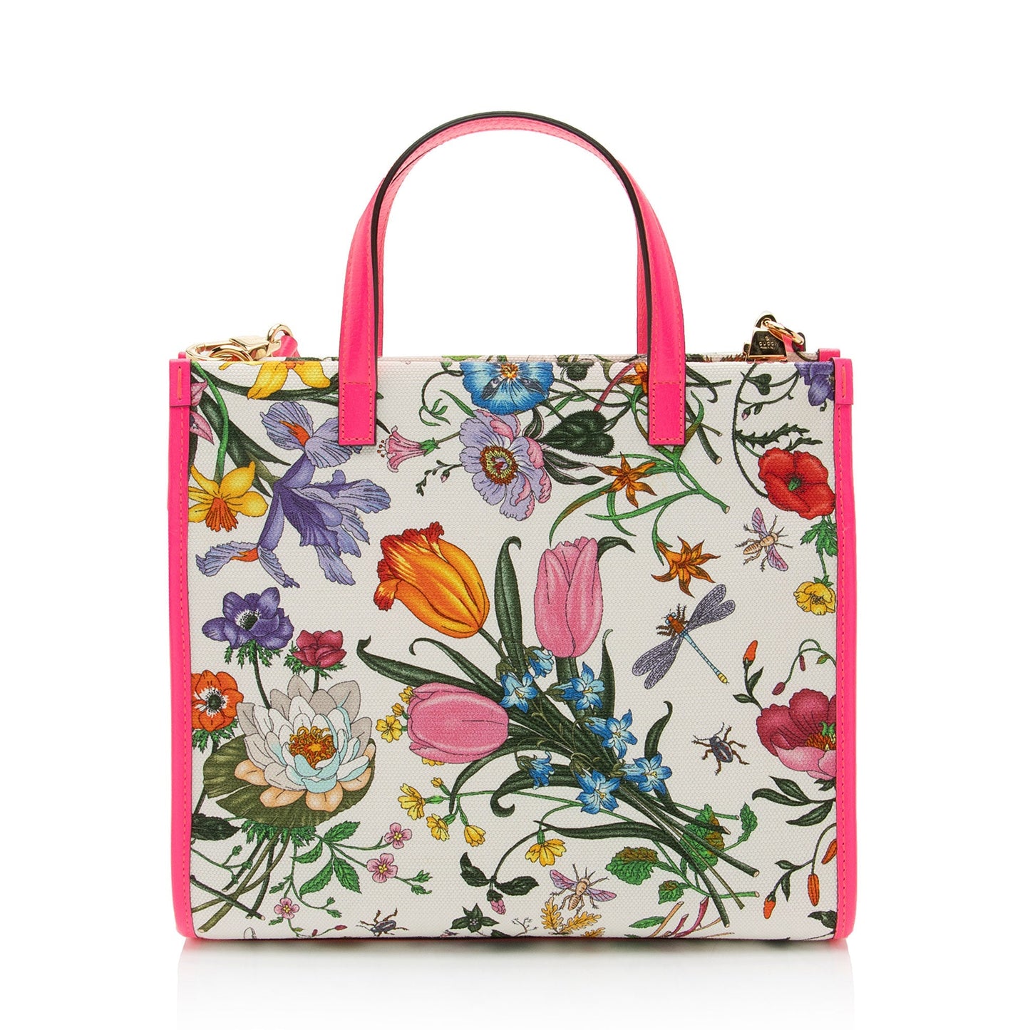 Gucci Flora Canvas Medium Tote Bag