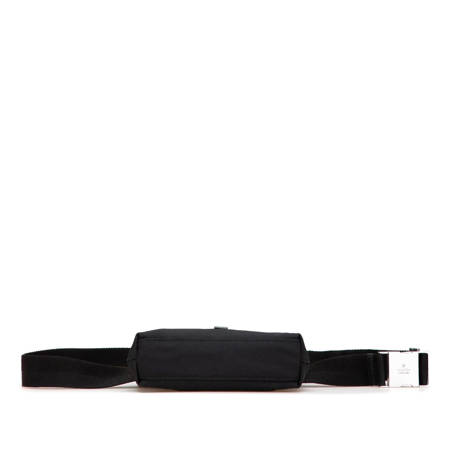 Gucci Jackie Belt Canvas Black Accessory