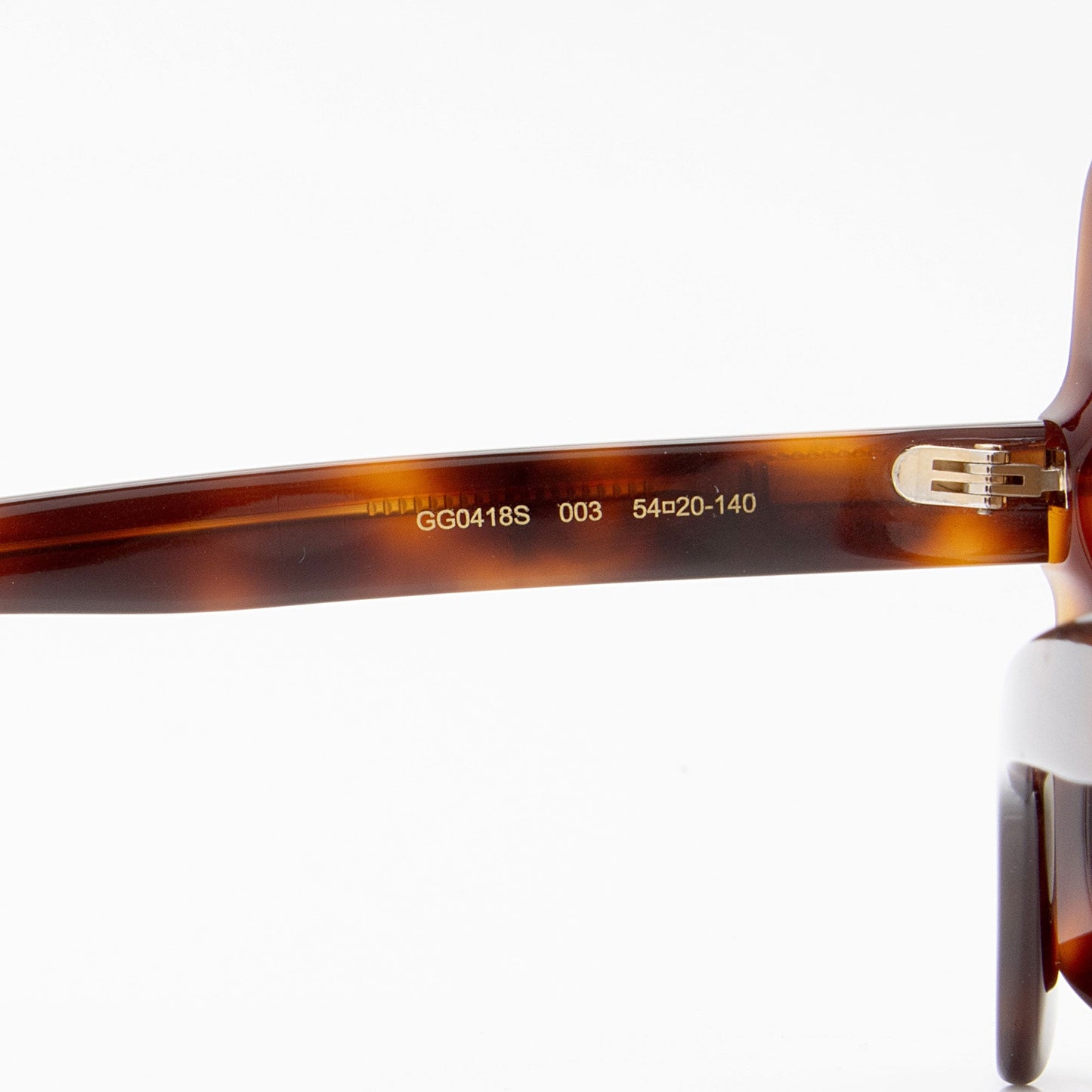 Gucci Crystal Oversized Rectangular Sunglasses SHF-Y9qe2J Brown Logo Accessory