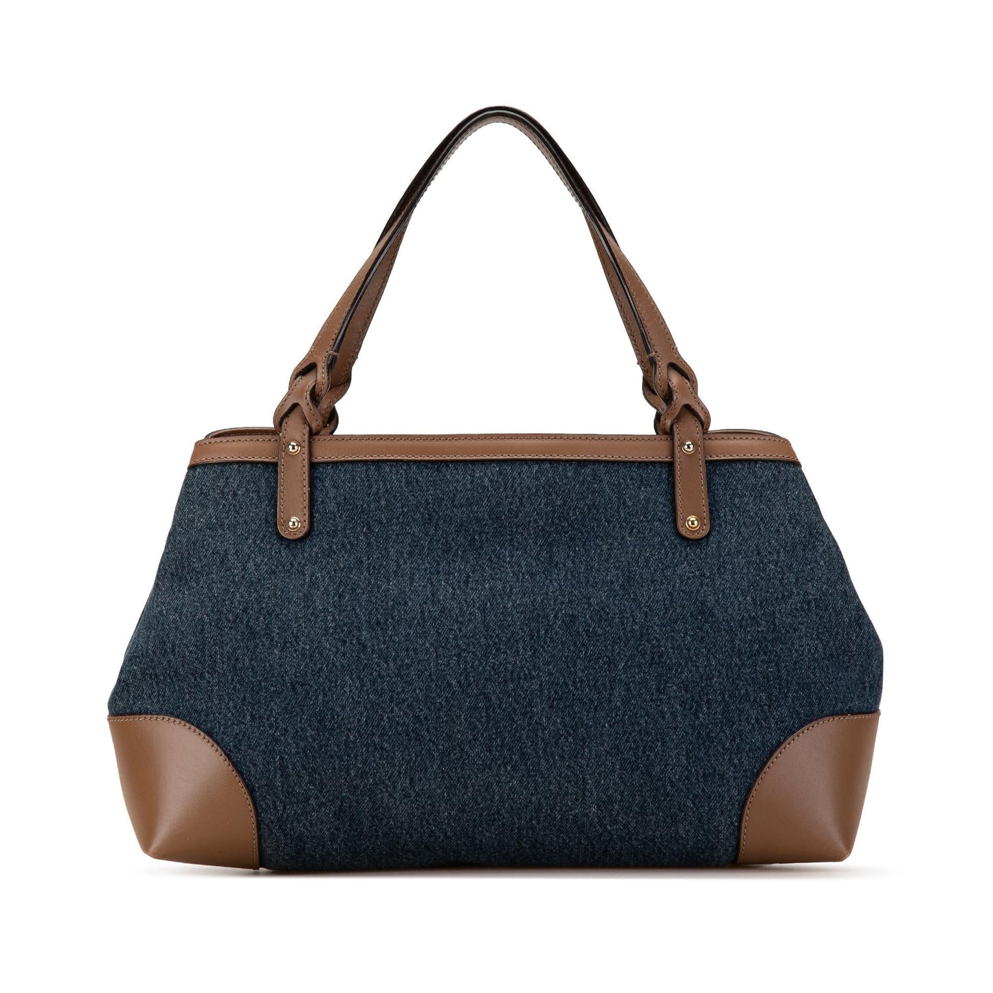 Gucci Craft SHG-SgJkQW Denim Blue Tote Bag