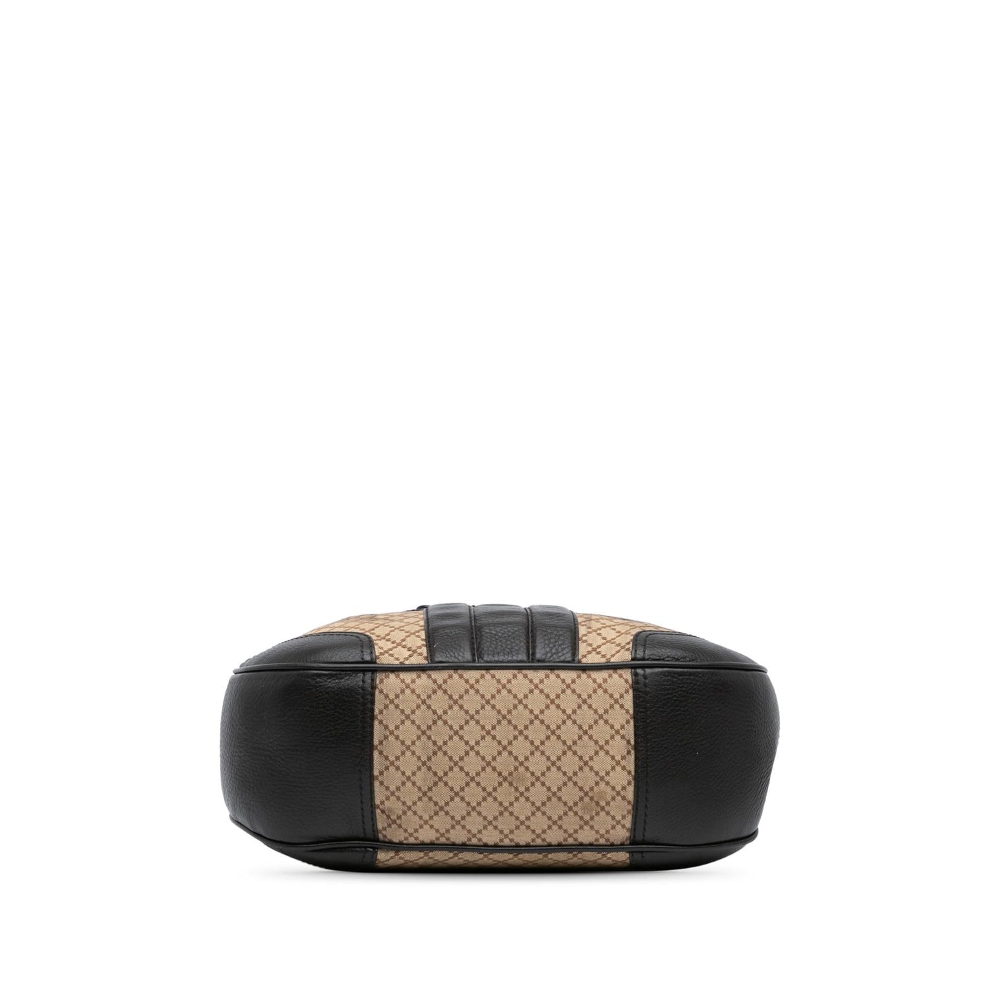 Gucci Diamante Catherine SHG-13HDXh Canvas Calf Brown Shoulder Bag