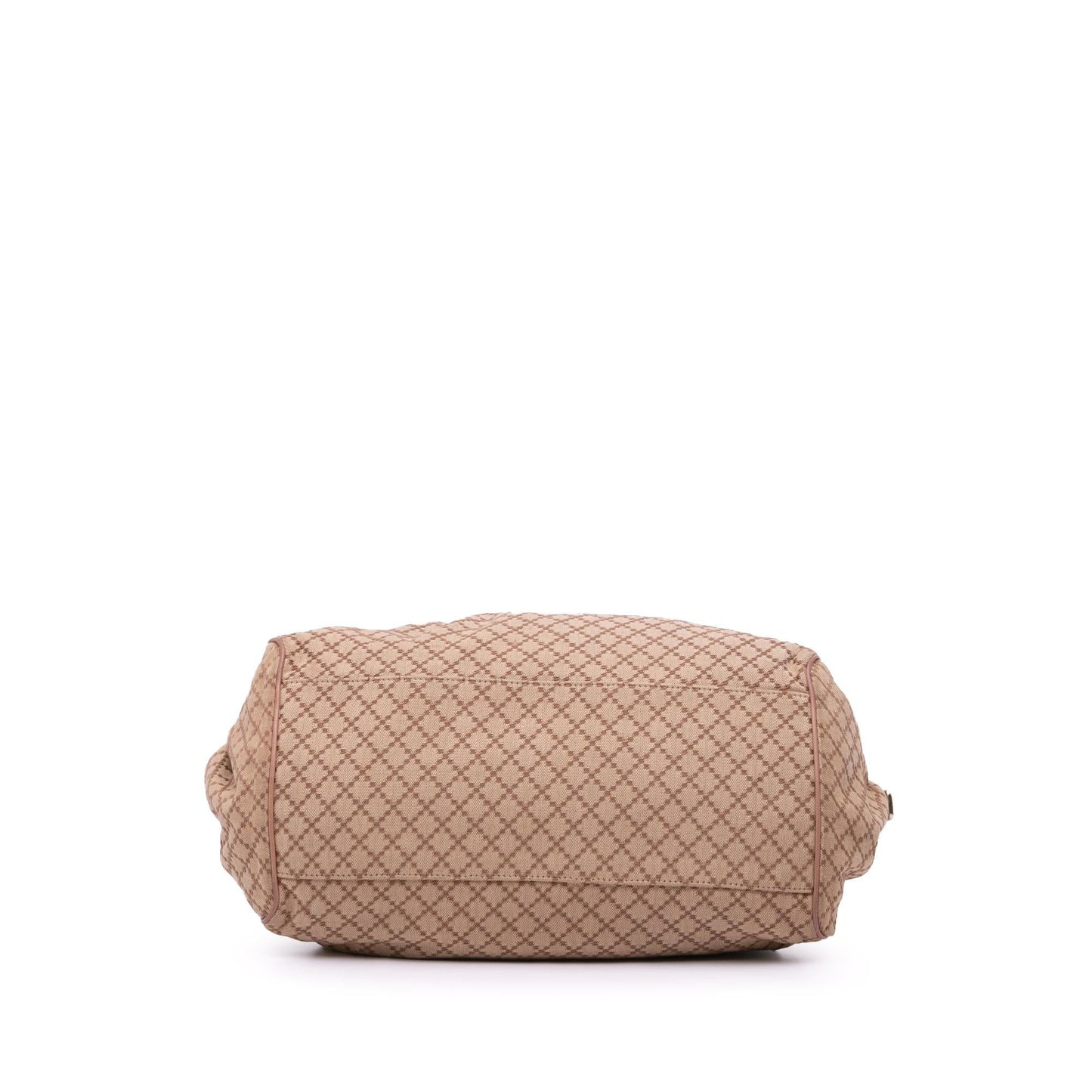 Gucci Diamante Sukey Canvas Calf Brown Satchel Bag Satchel 1