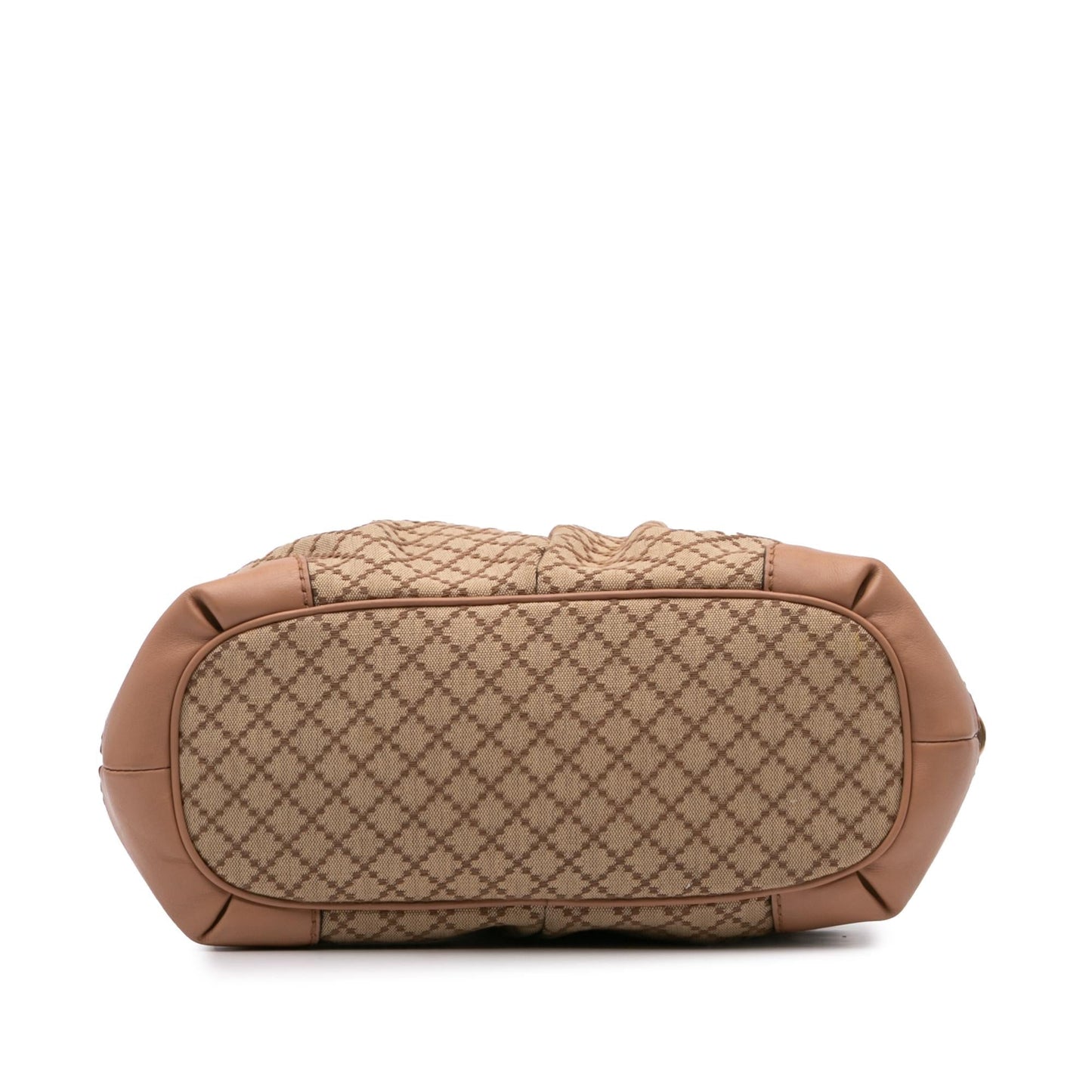 Gucci Diamante Sukey Canvas Brown Satchel Bag Satchel 9