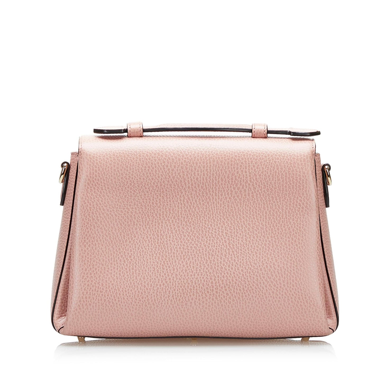 Gucci Dollar Interlocking G SHG-qAUwum Calf Pink Satchel Bag