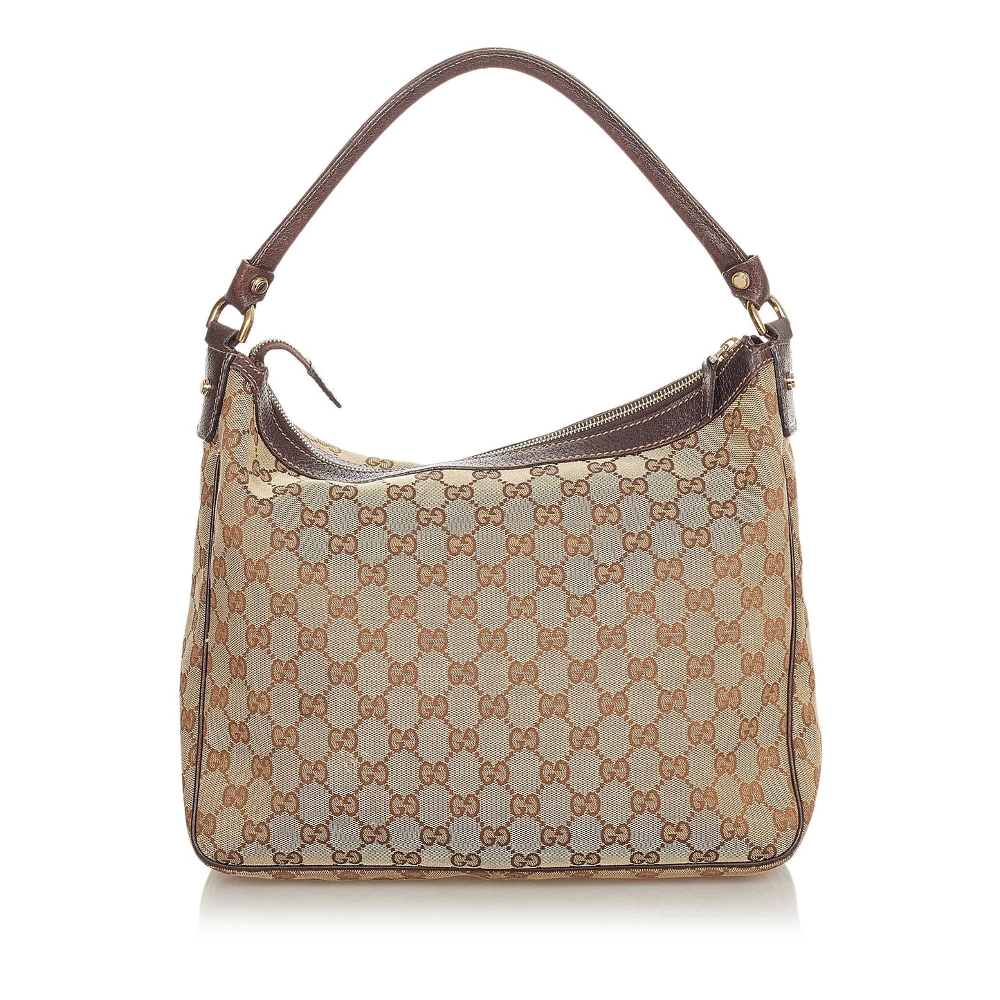 Gucci GG Abbey SHG Canvas Brown Shoulder Bag