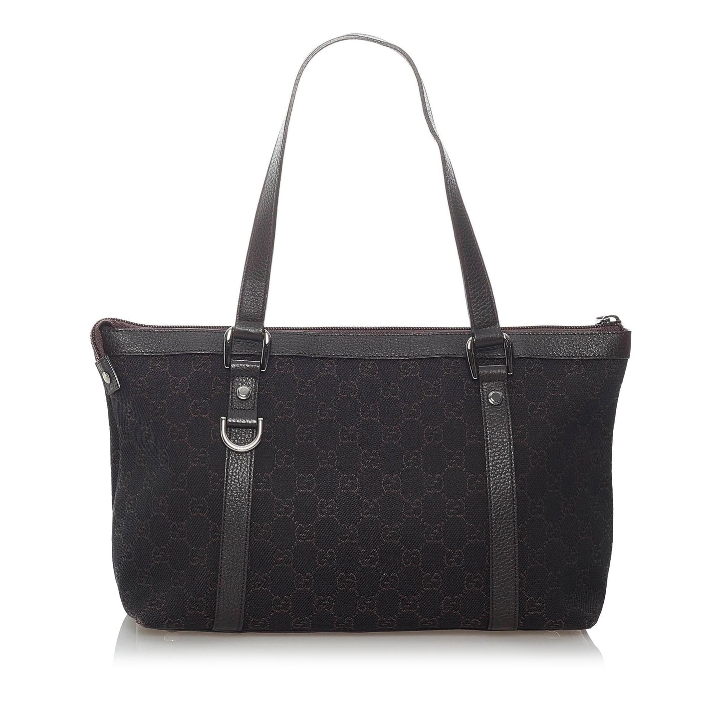 Gucci GG Abbey SHG Canvas Black Tote Bag