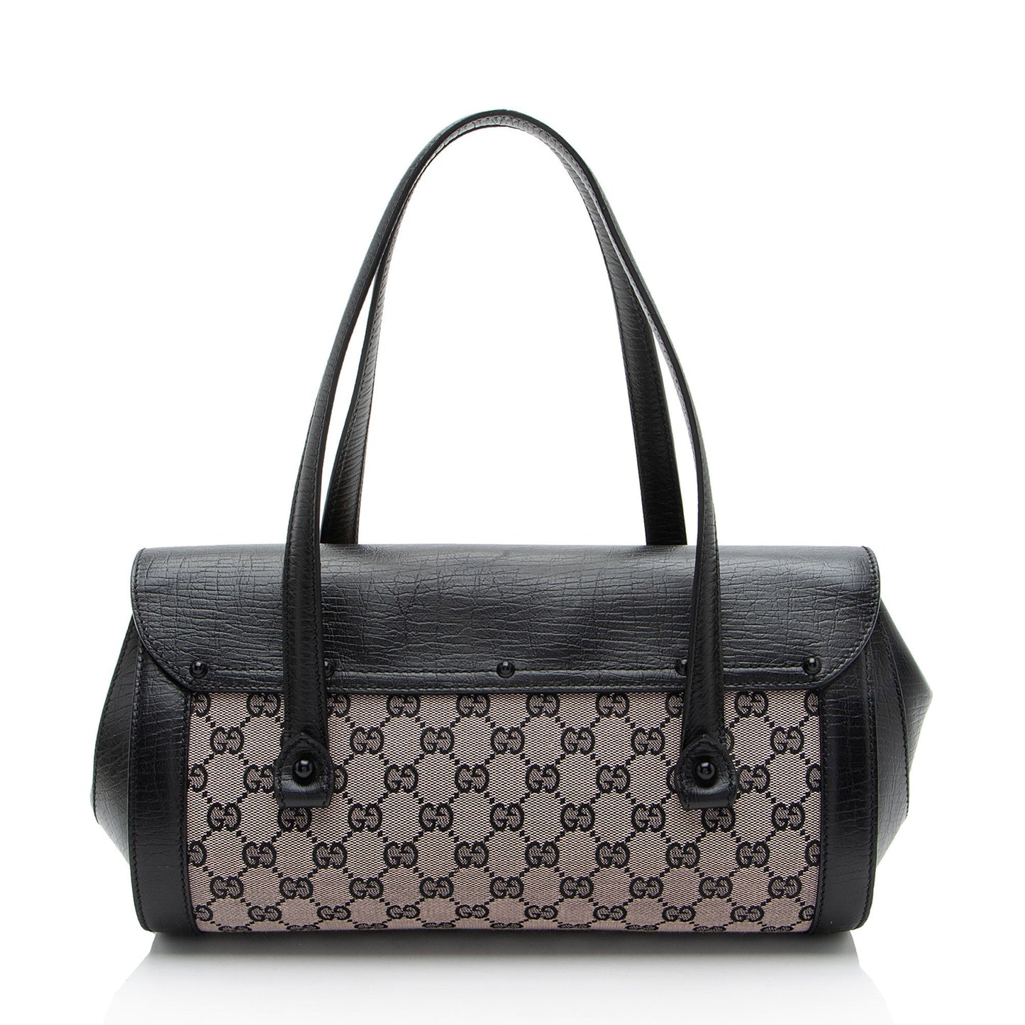 Gucci GG Bamboo Bullet Canvas Medium Travel Bag