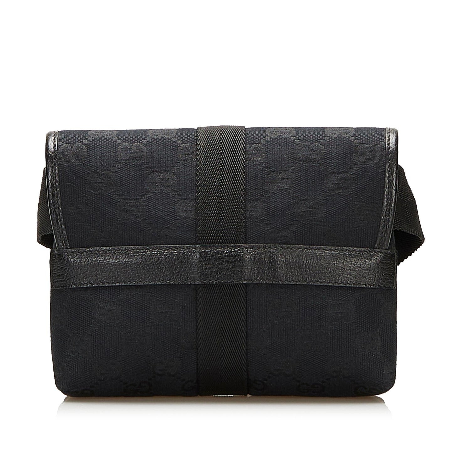 Gucci GG Belt SHG Canvas Black Accessory 4