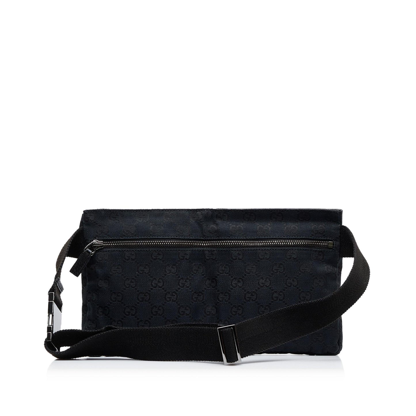 Gucci GG Belt SHG-cTUiHr Canvas Black Accessory