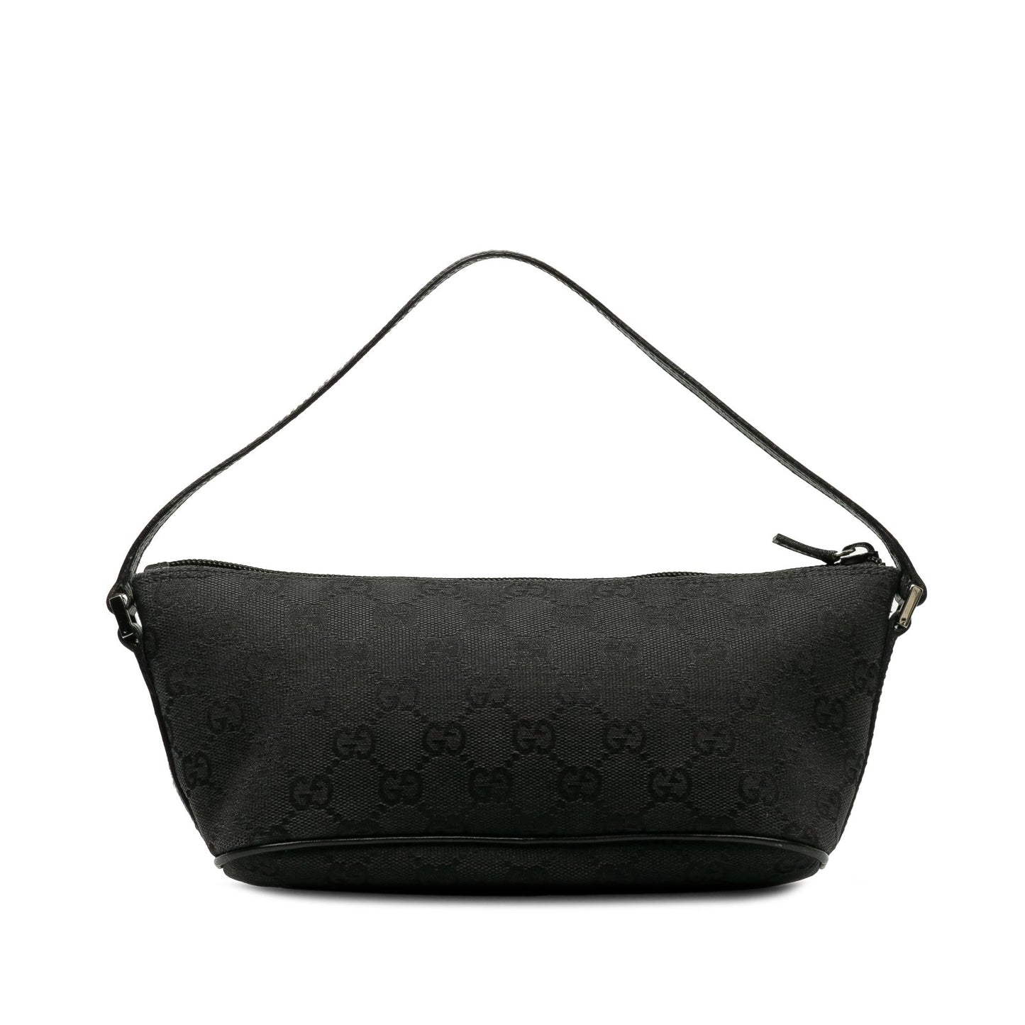 Gucci GG Boat SHG-4asGJB Canvas Black Handbag