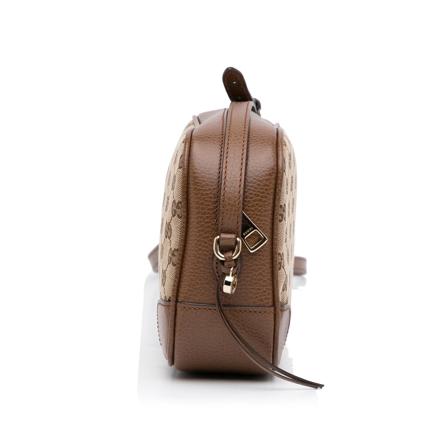 Gucci GG Bree SHG-zogHhj Canvas Calf Brown Crossbody Bag