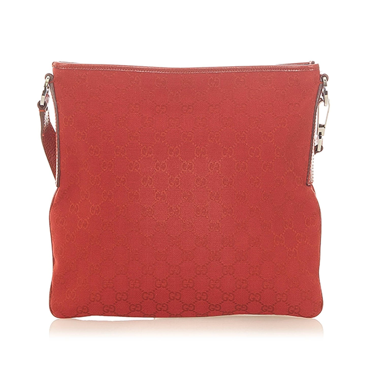 Gucci GG SHG Canvas Red Crossbody Bag Bag Shg