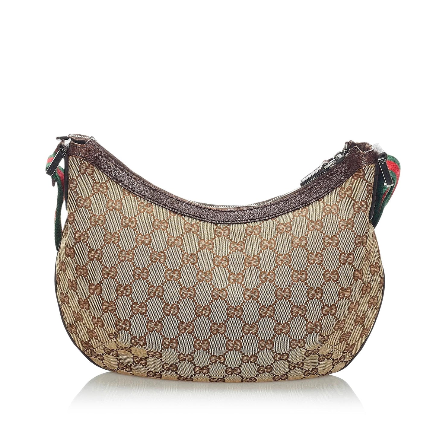 Gucci GG SHG Canvas Brown Crossbody Bag 9