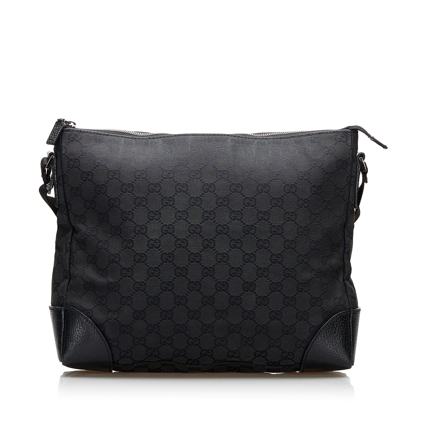 Gucci GG SHG-OTTZxX Canvas Black Crossbody Bag
