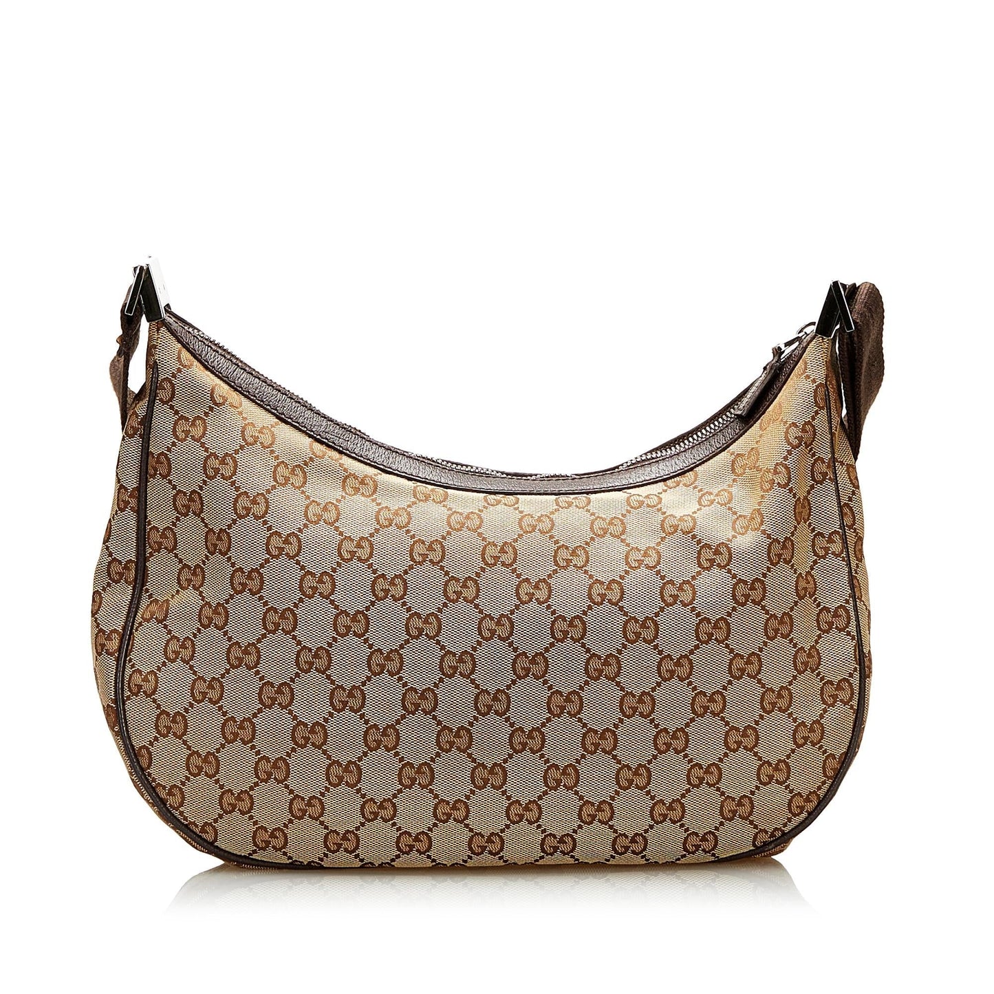 Gucci GG SHG Canvas Brown Crossbody Bag Crossbody Shg