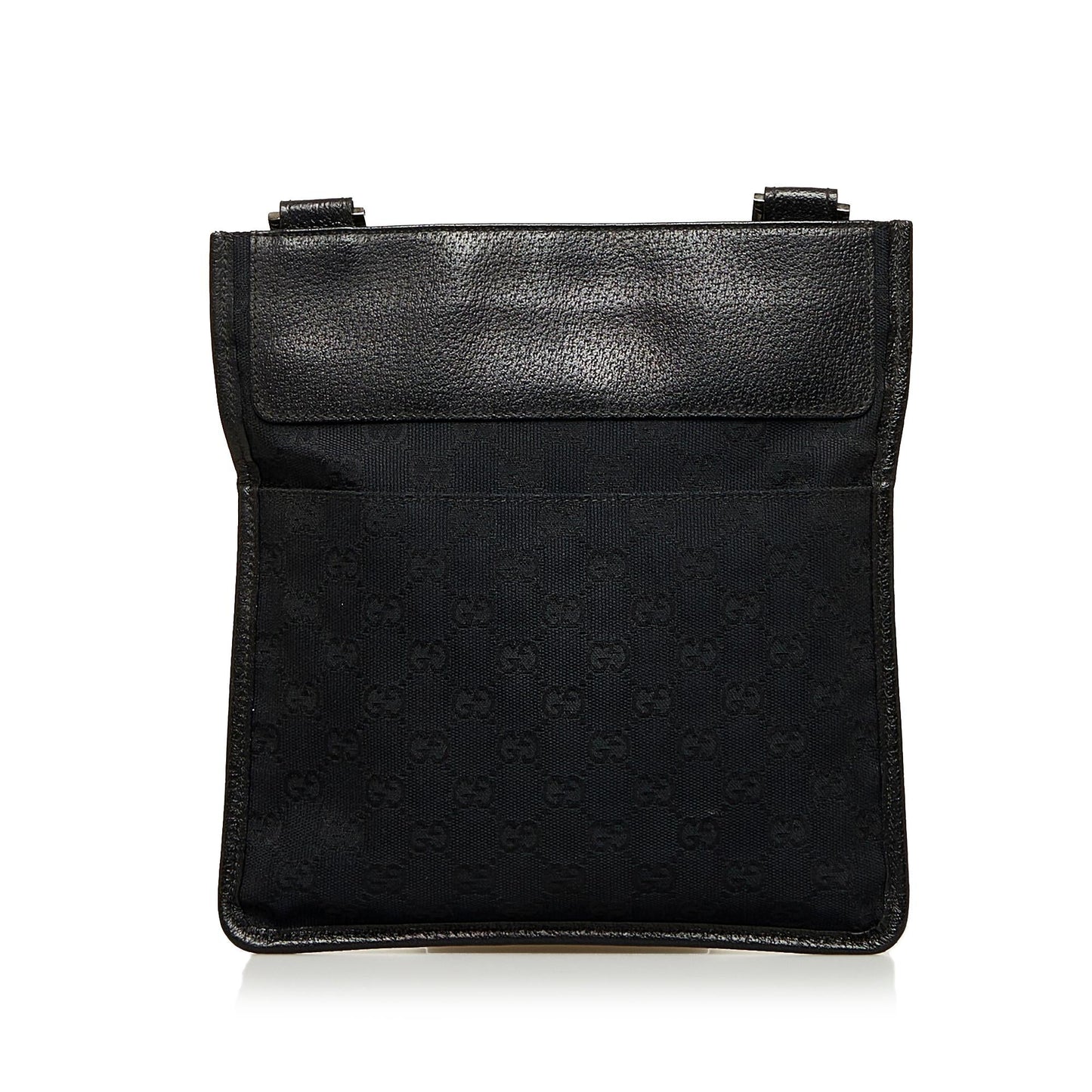 Gucci GG SHG-SXLWSf Canvas Calf Black Crossbody Bag