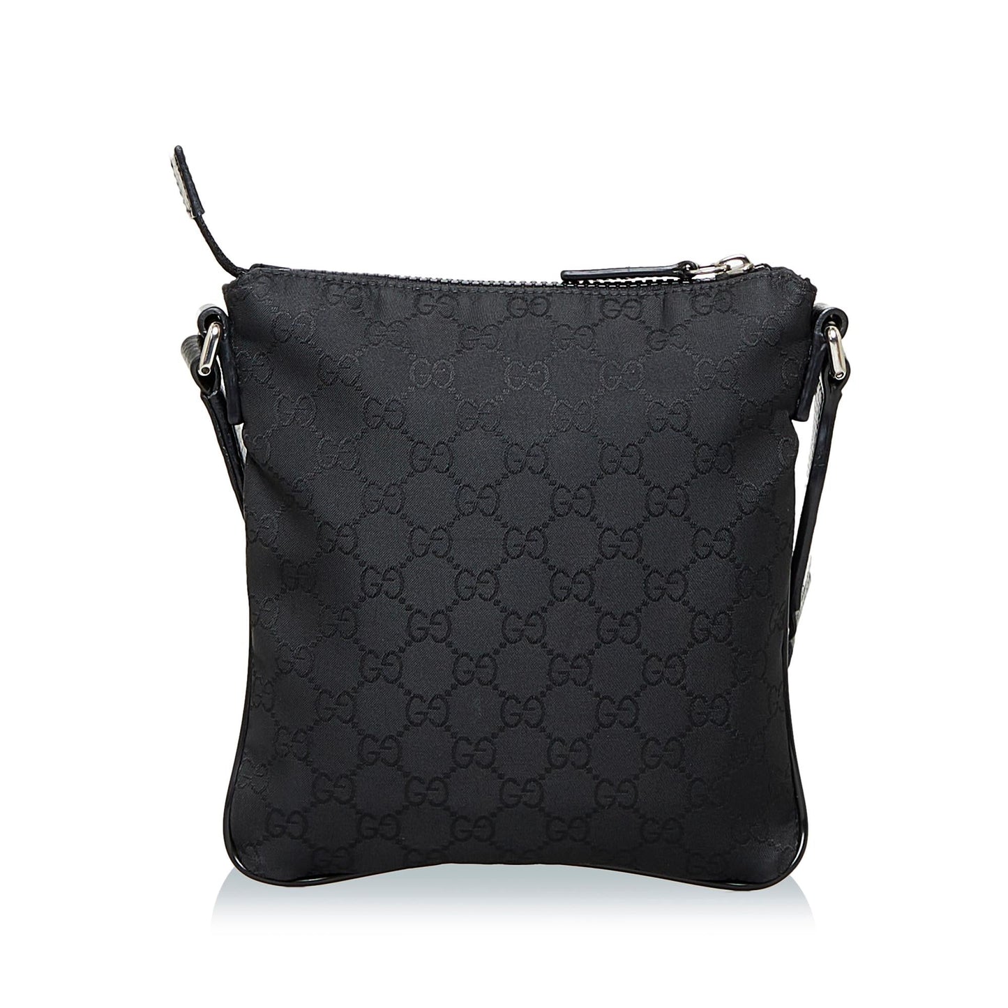 Gucci GG SHG-zpvXgM Canvas Calf Black Crossbody Bag