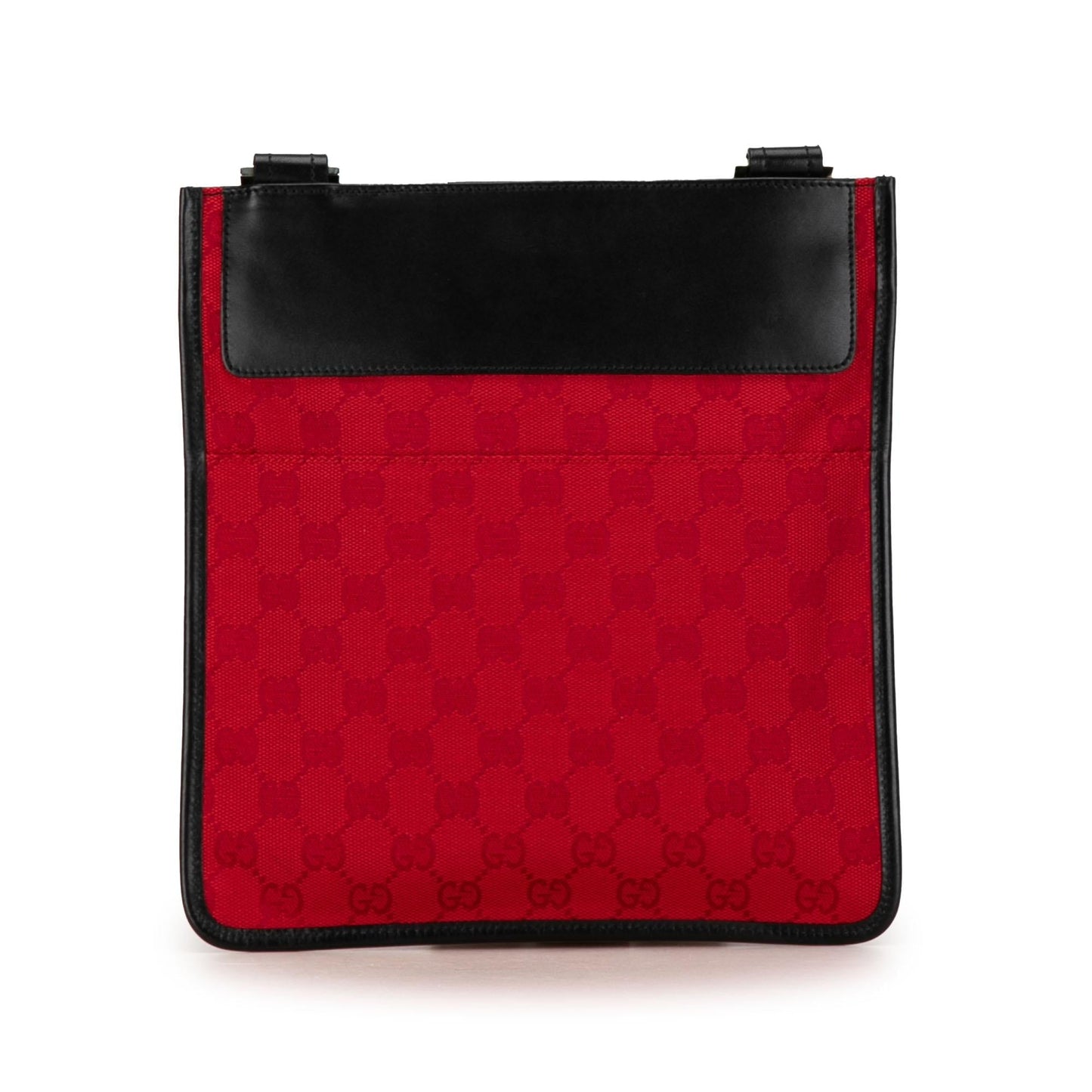 Gucci GG SHG-uHUXqV Canvas Calf Red Crossbody Bag