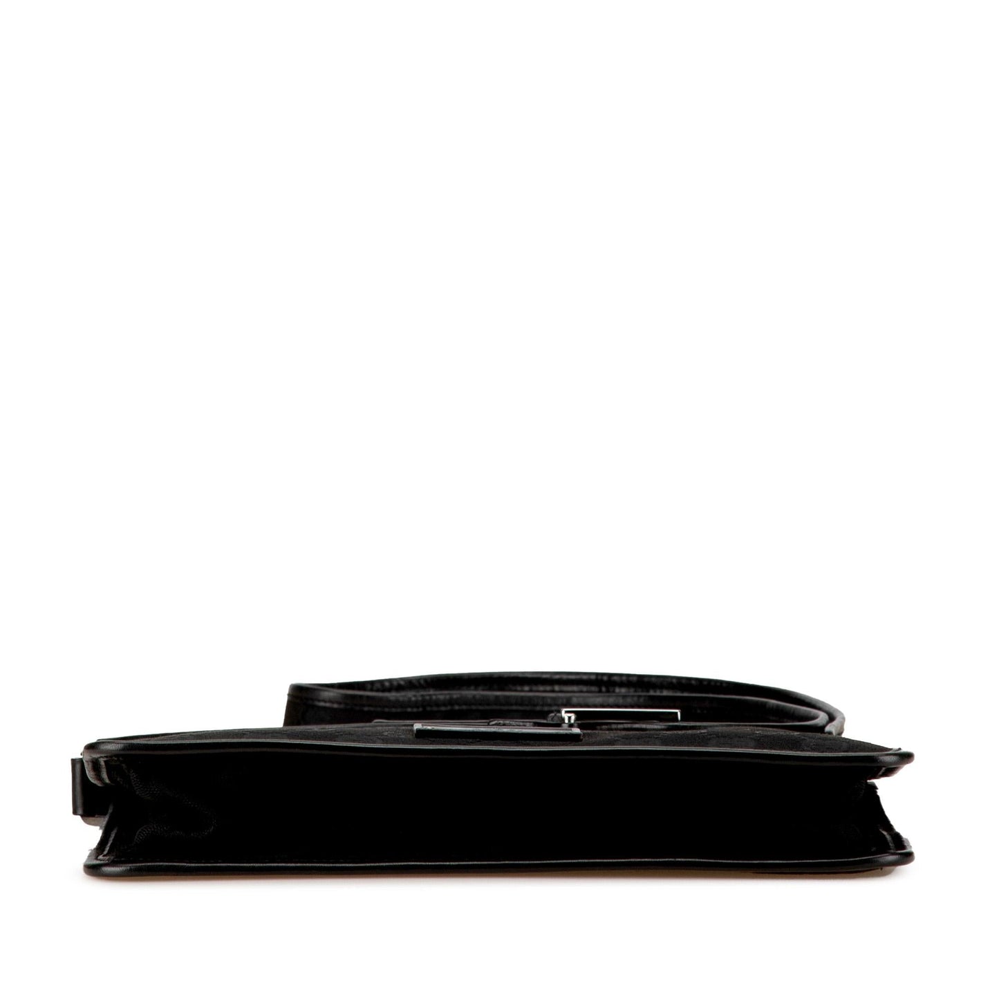Gucci GG SHG-1oVB9G Canvas Calf Black Crossbody Bag