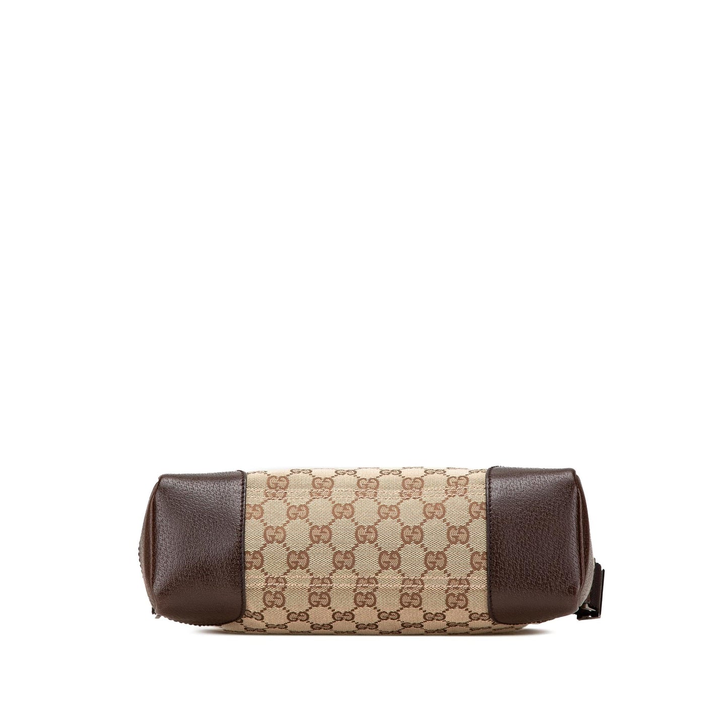 Gucci GG Canvas Calf Brown Crossbody Bag Crossbody 19