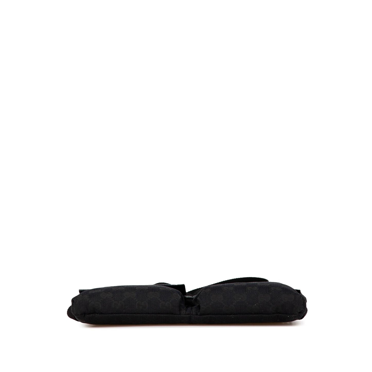 Gucci GG Double Pocket Belt Canvas Black Accessory