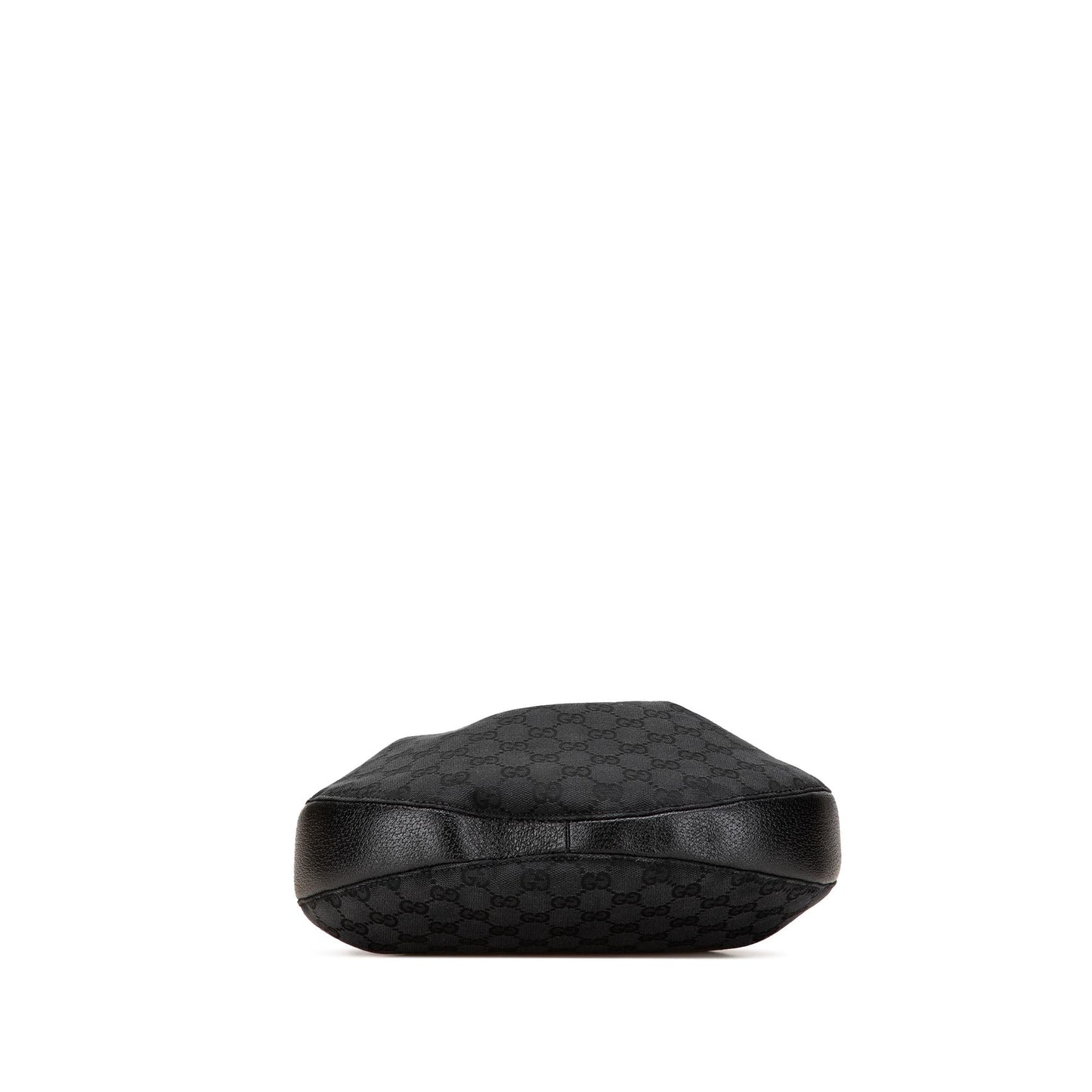Gucci GG Drawstring Canvas Calf Black Jewelry
