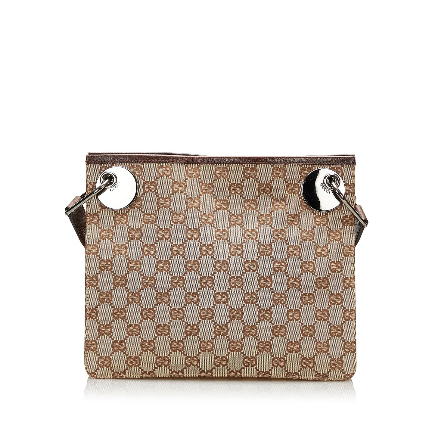 Gucci GG Eclipse SHG Canvas Brown Crossbody Bag Crossbody Shg