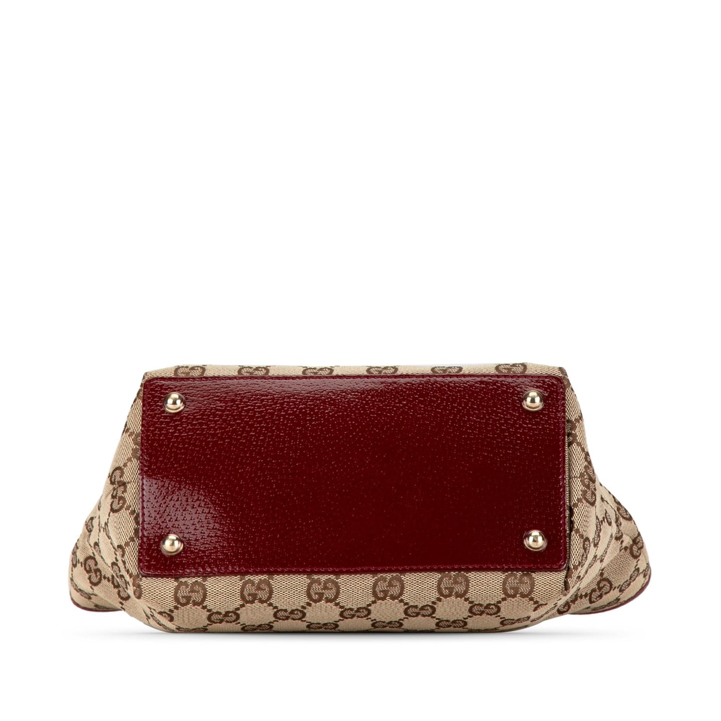 Gucci GG Eclipse SHG-TULk3Z Canvas Calf Brown Satchel Bag